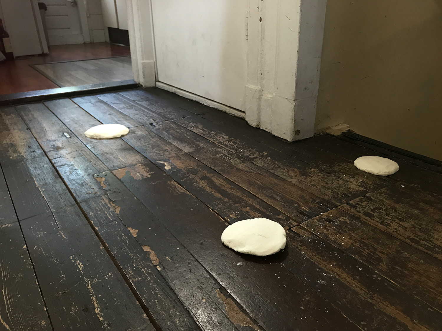 silicon molds of wooden floor, home Amsterdam Noord
