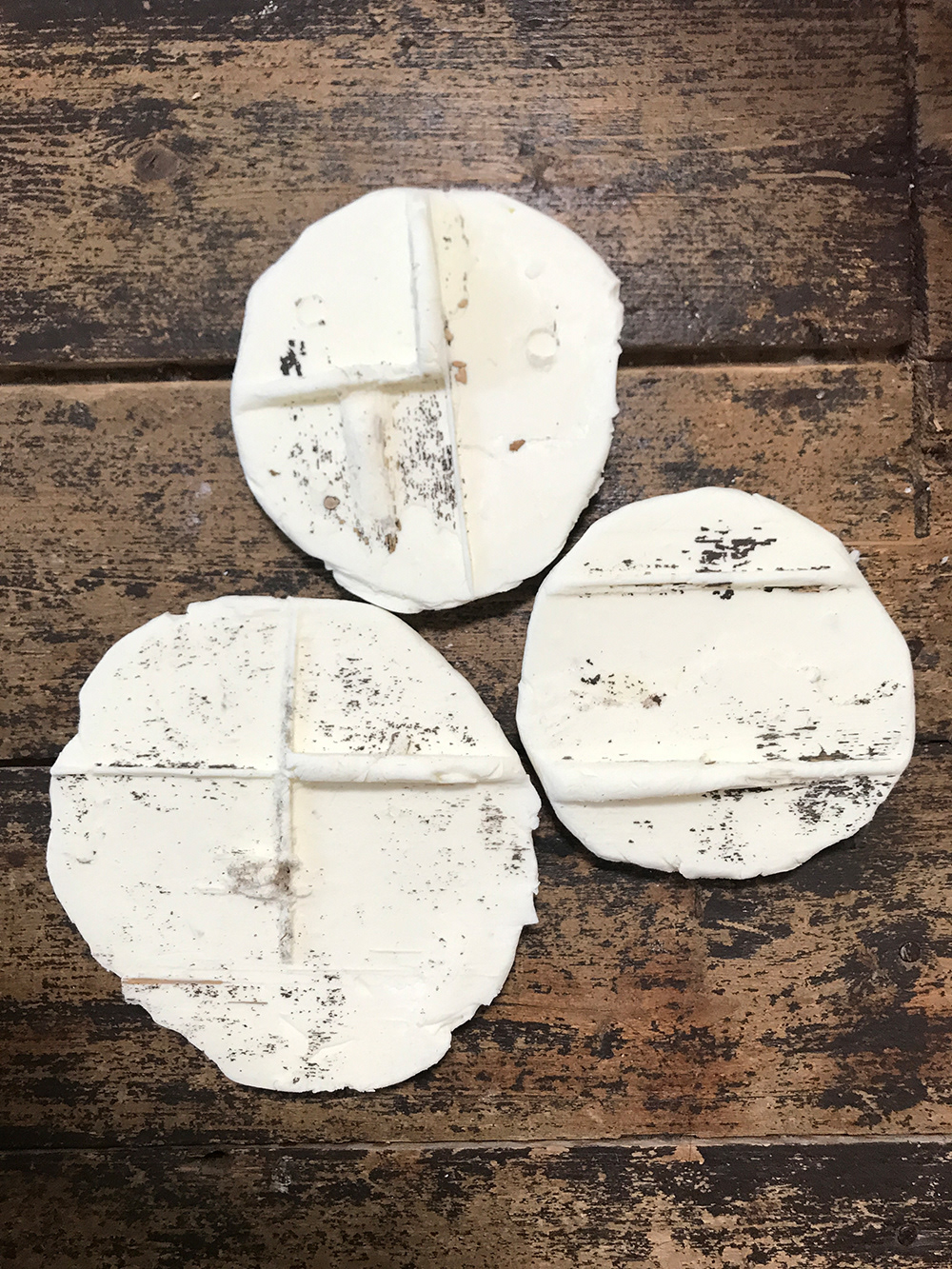 silicon molds of wooden floor, home Amsterdam Noord