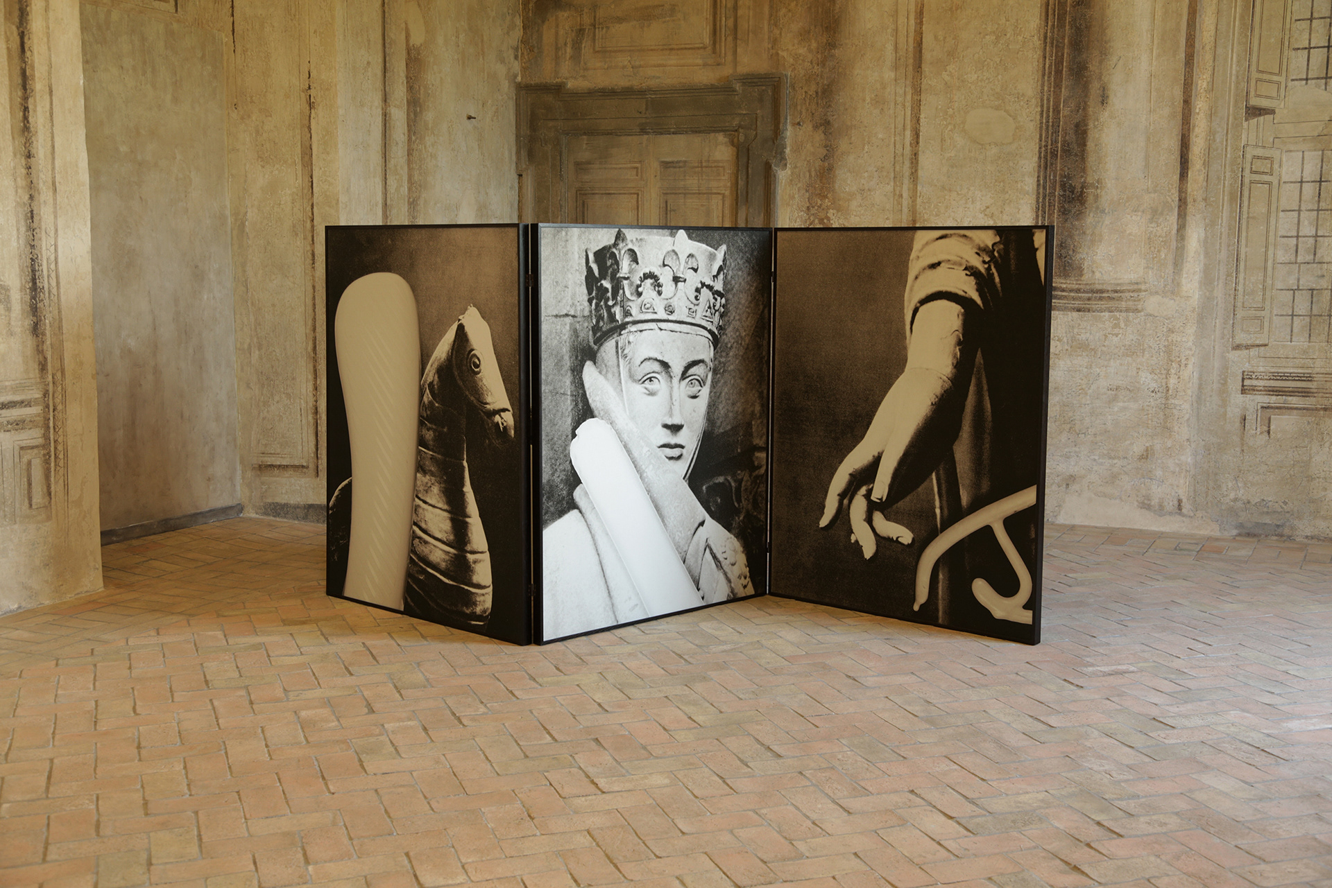 Exhibition view, Granpalazzo, Weingruell, Rome, 2015