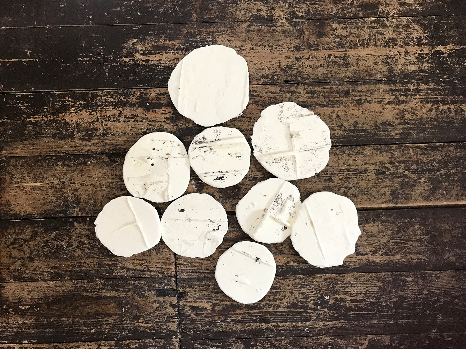 silicon molds of wooden floor, home Amsterdam Noord