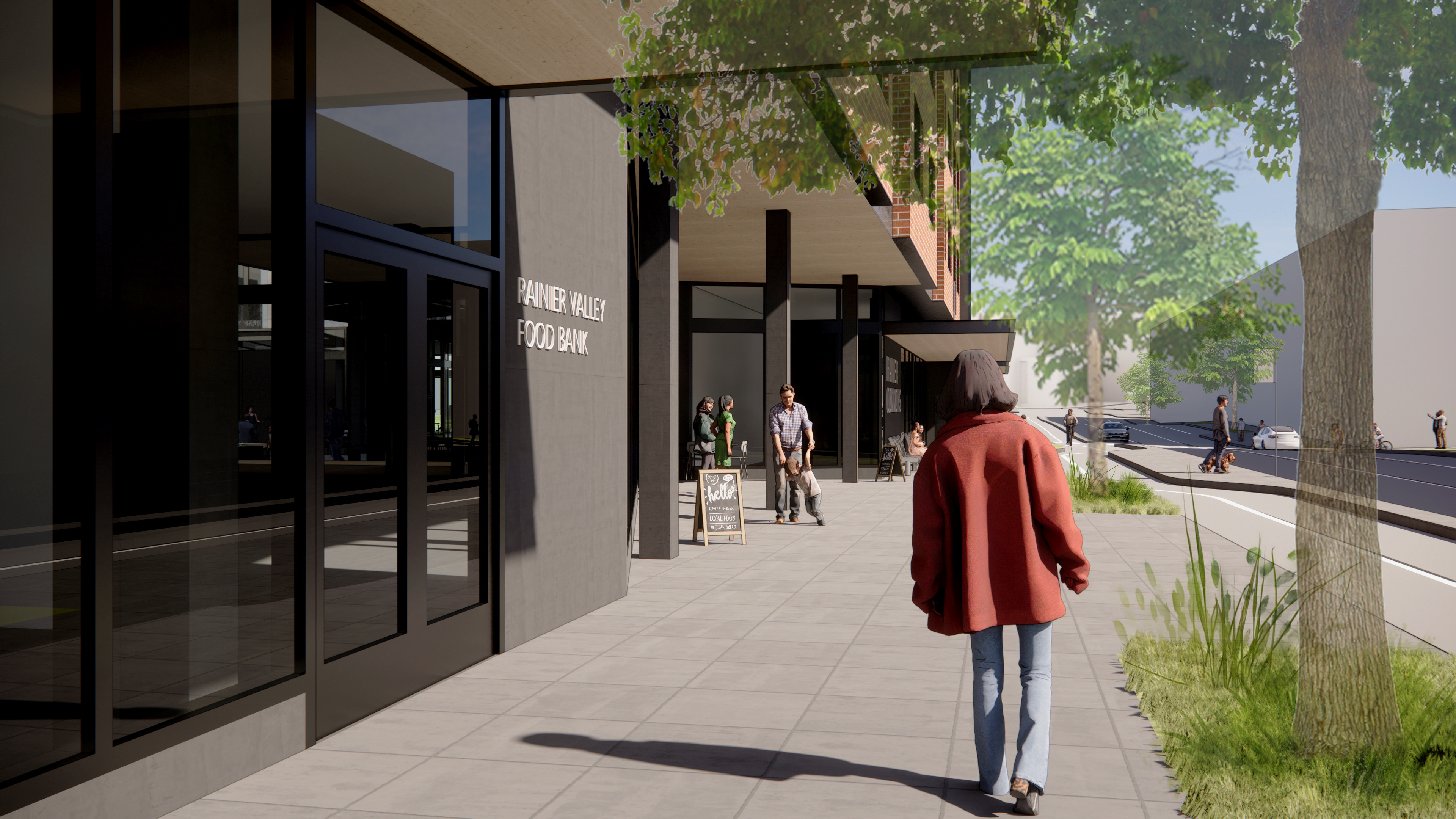 Redeveloped Rainier Ave S