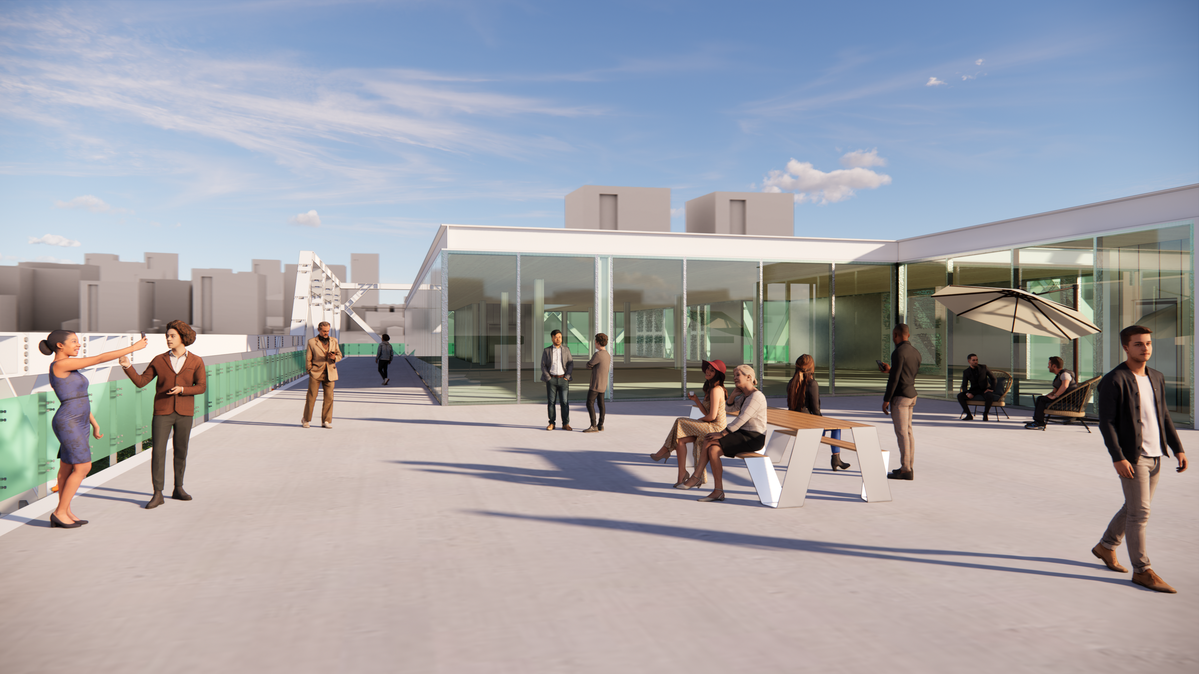 Seismic Hub | Rooftop Terrace