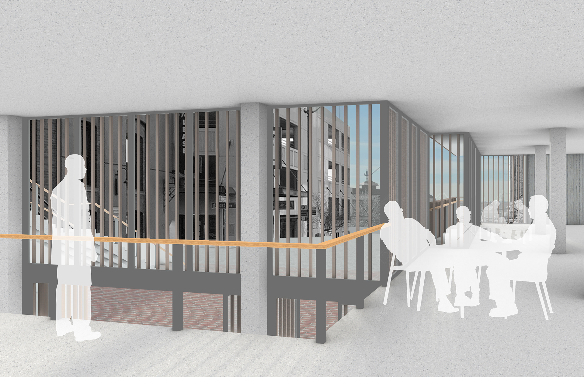 Second Floor Lounging Space