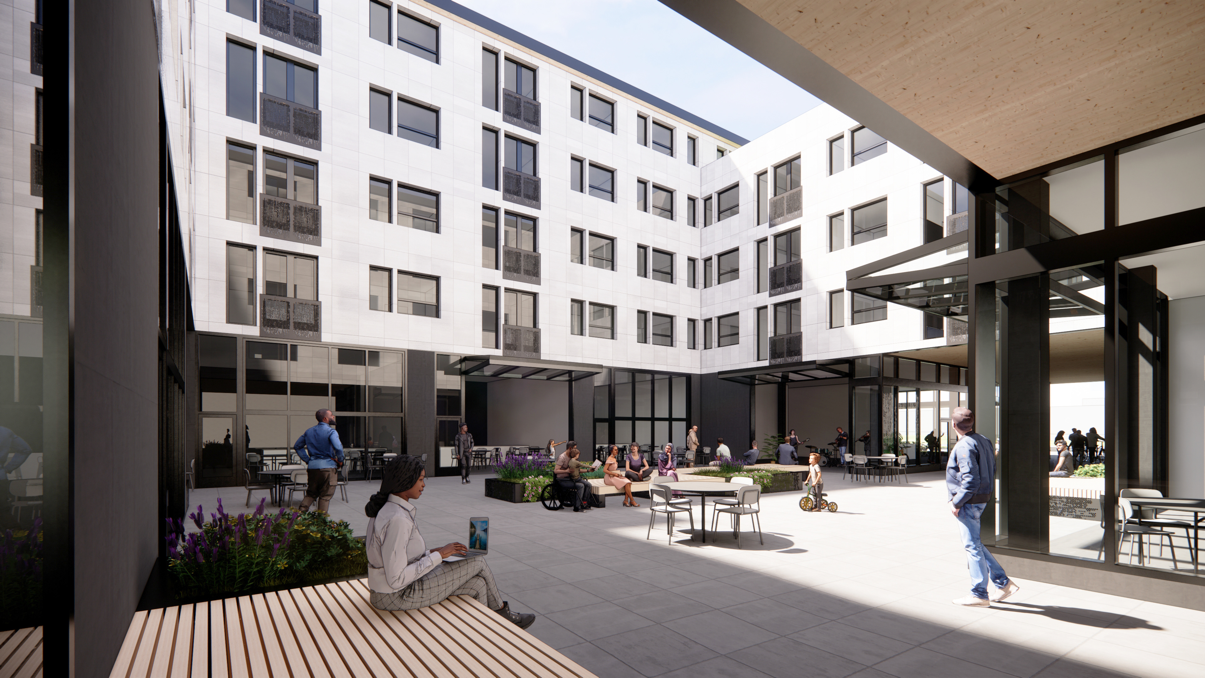 Interior Courtyard