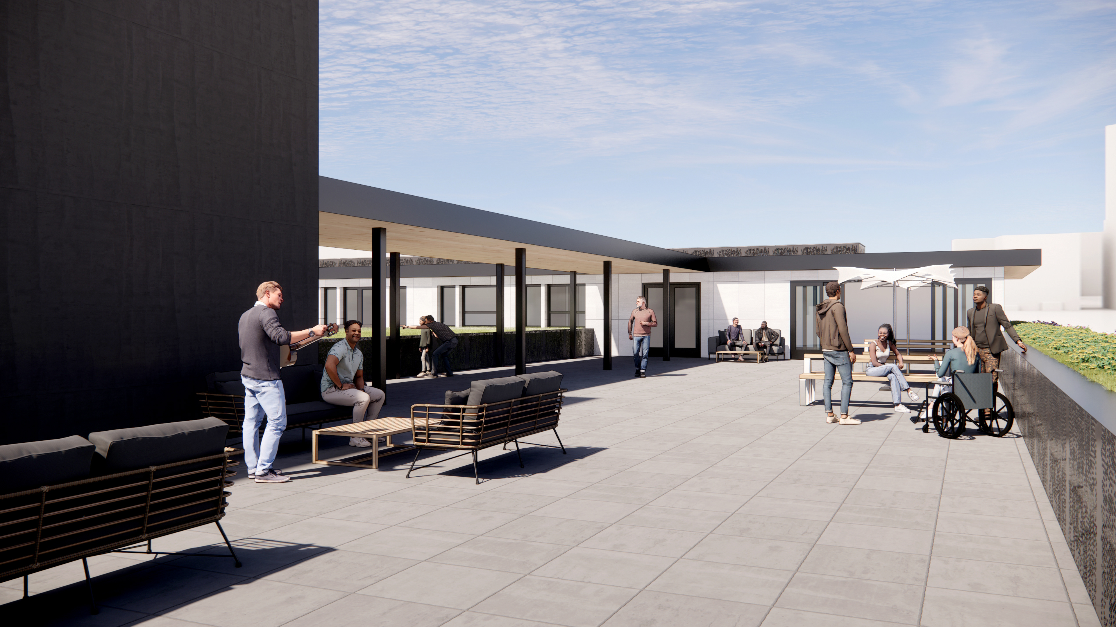 Common Rooftop Deck
