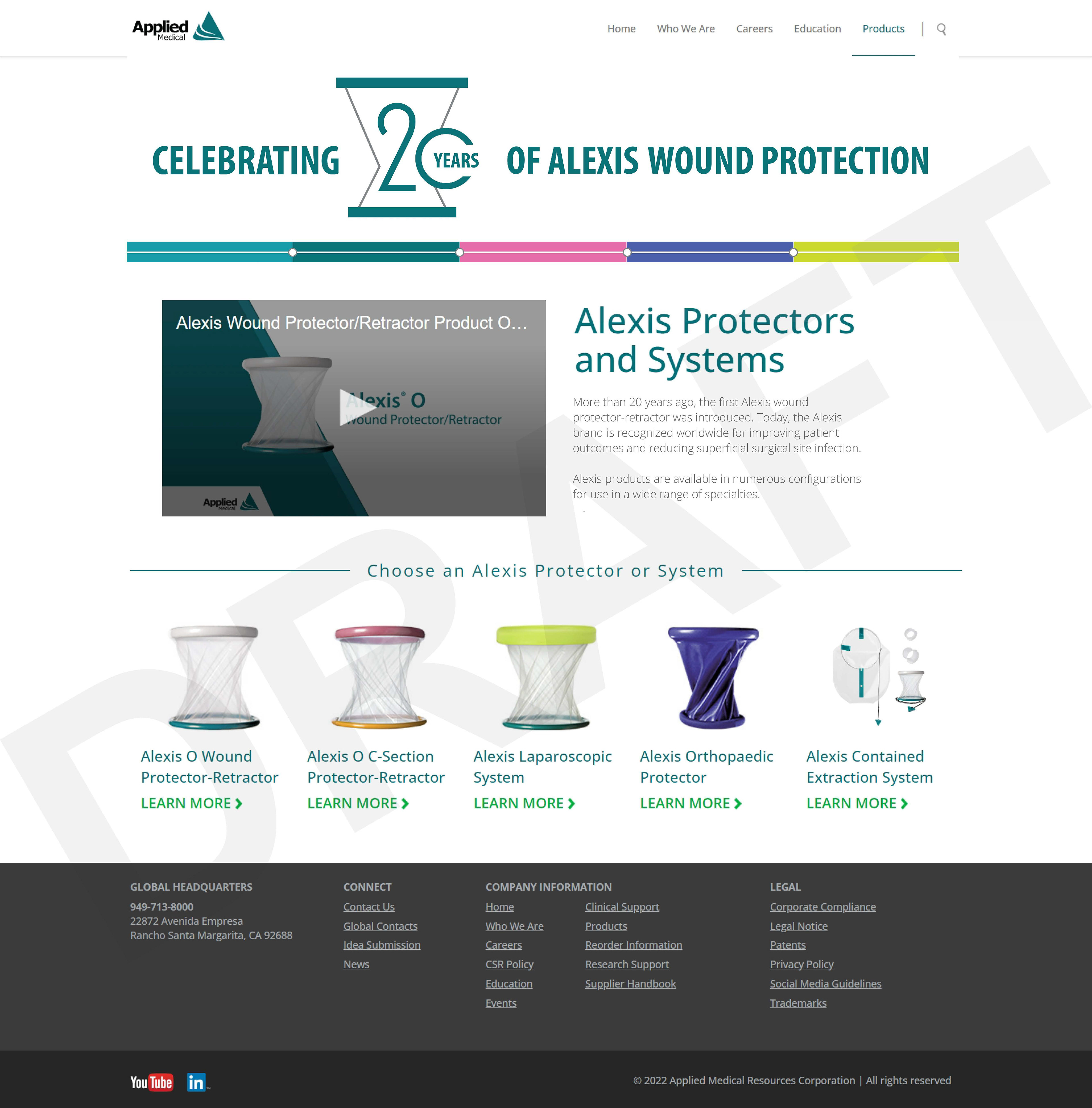 Corporate Website Update