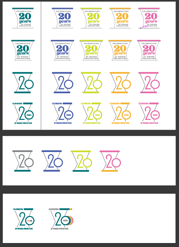 Peer Review: Refined and Colored Logo Concepts