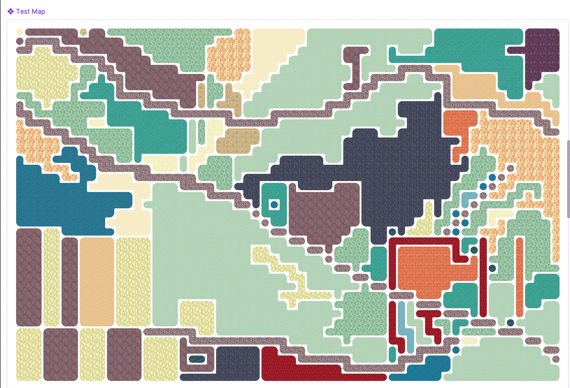 Map System - Recreation of Legend of Zelda video game map