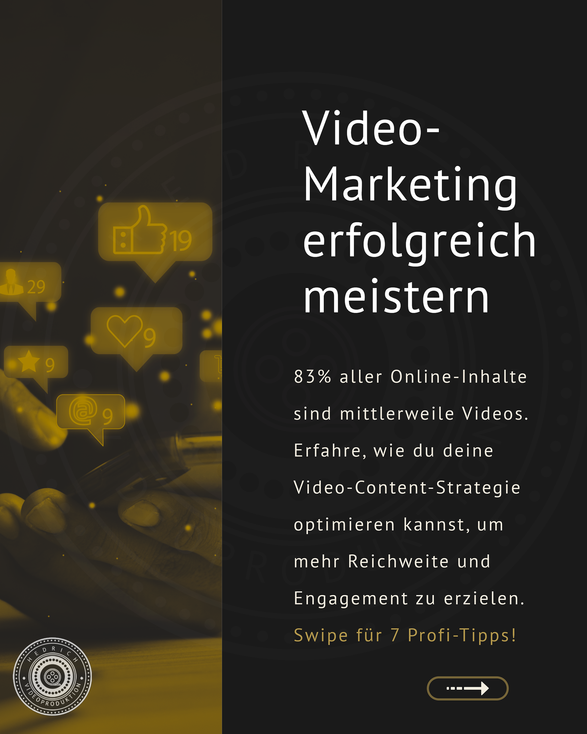 Grafik: Video-Marketing erfolgreich meistern – Tipps für eine erfolgreiche Video-Content-Strategie