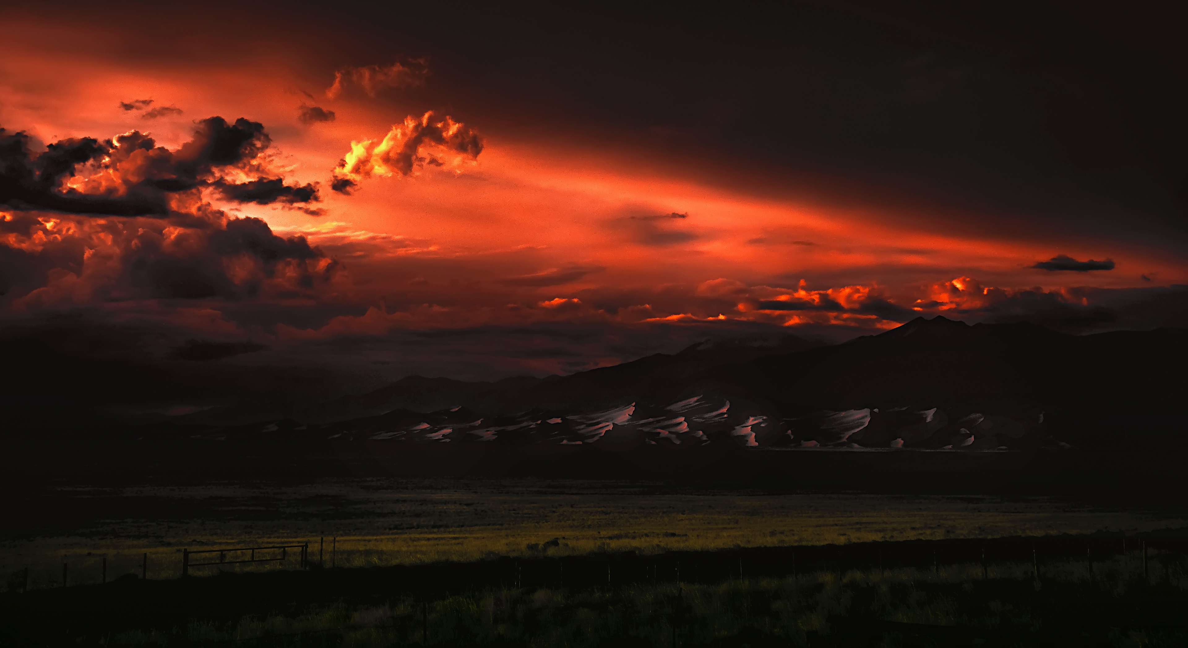 FINE ART | SAND DUNES NATIONAL PARK SUNSET | MOSCA | COLORADO