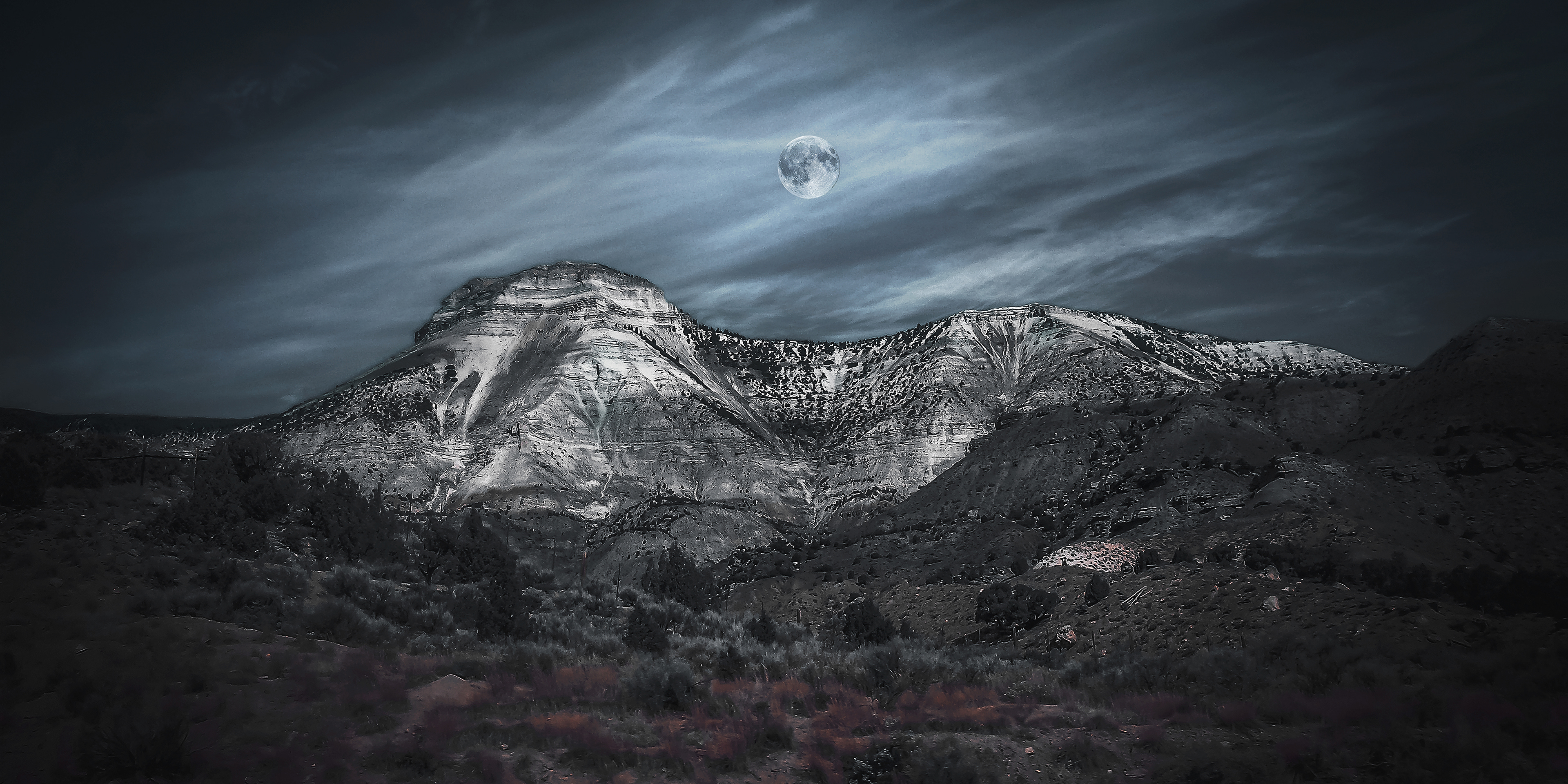 LANDSCAPE PHOTOMONTAGE | MOON