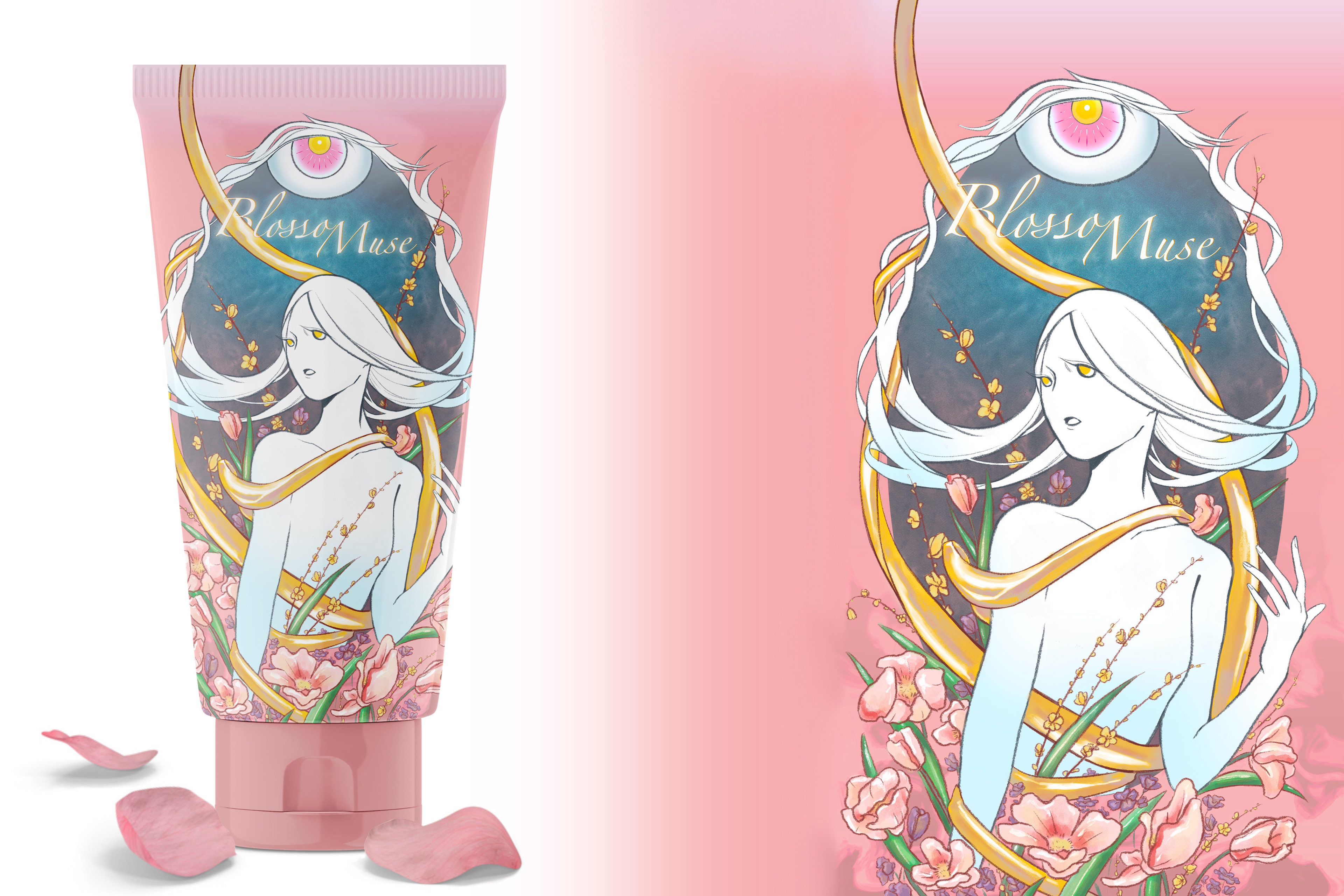 Lotion packaging design, 4.8.2024