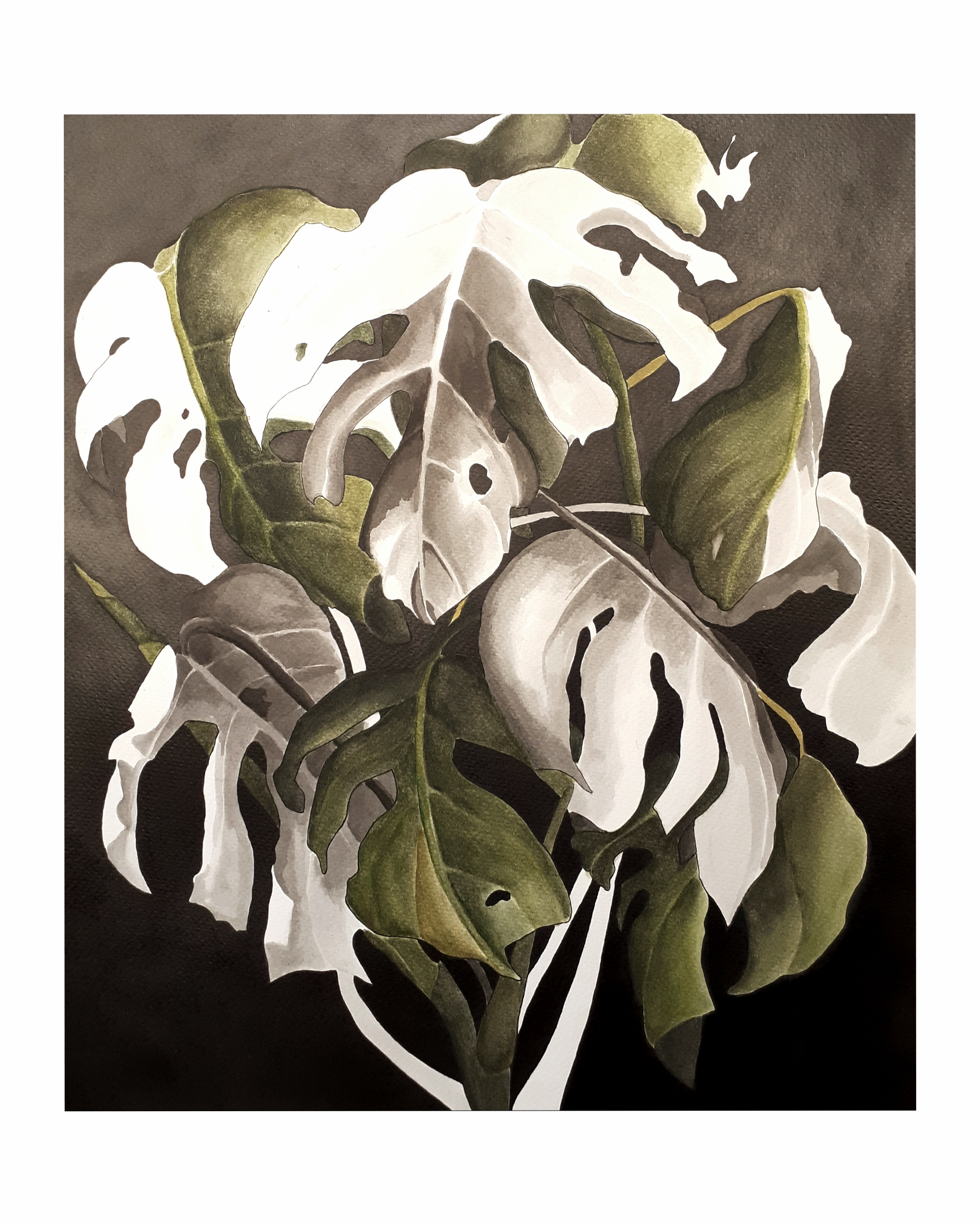 Raquel Ferreira, Aquarela sobre papel, 2021 - "Sem título" 30x25cm