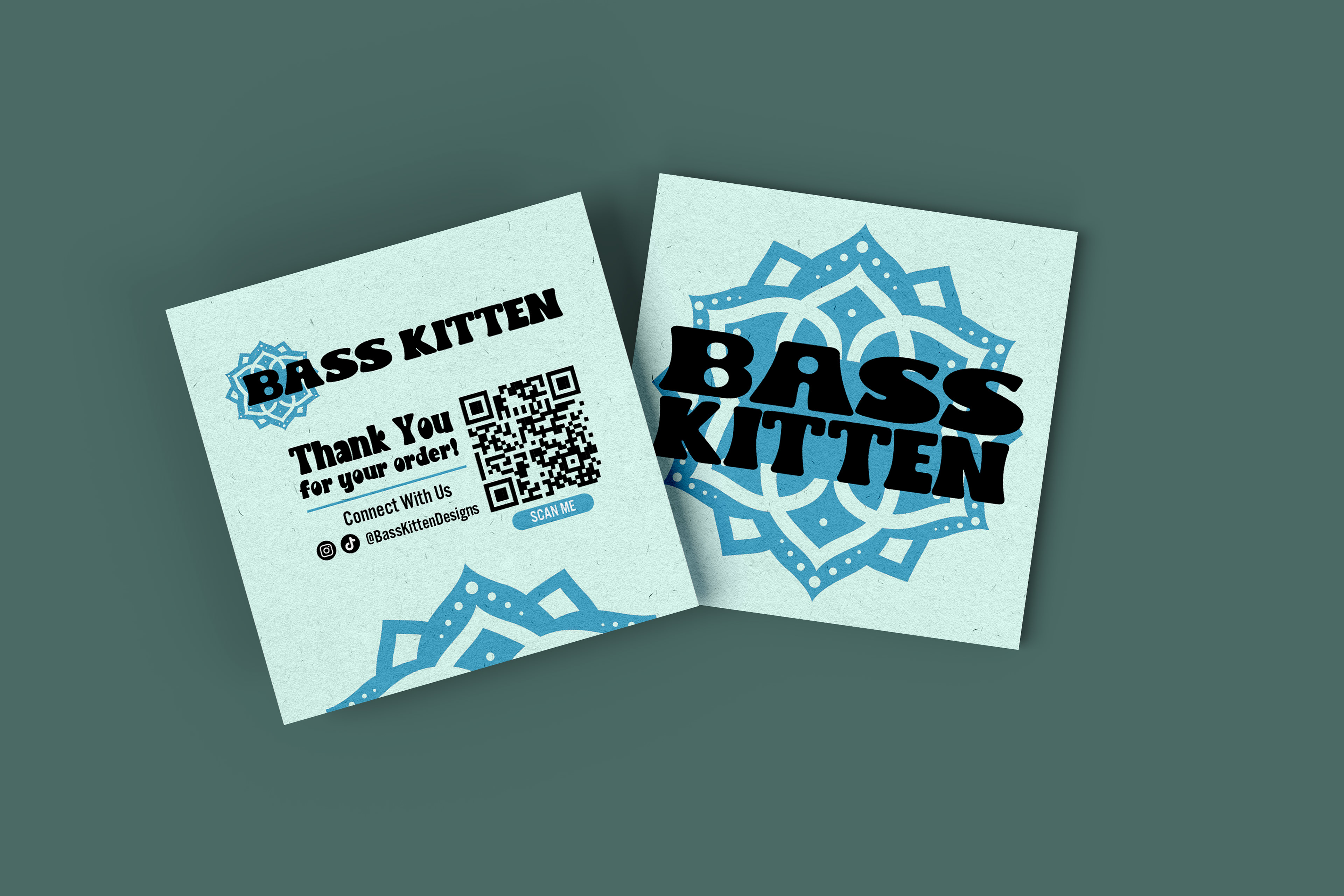 Bass Kitten Business Card