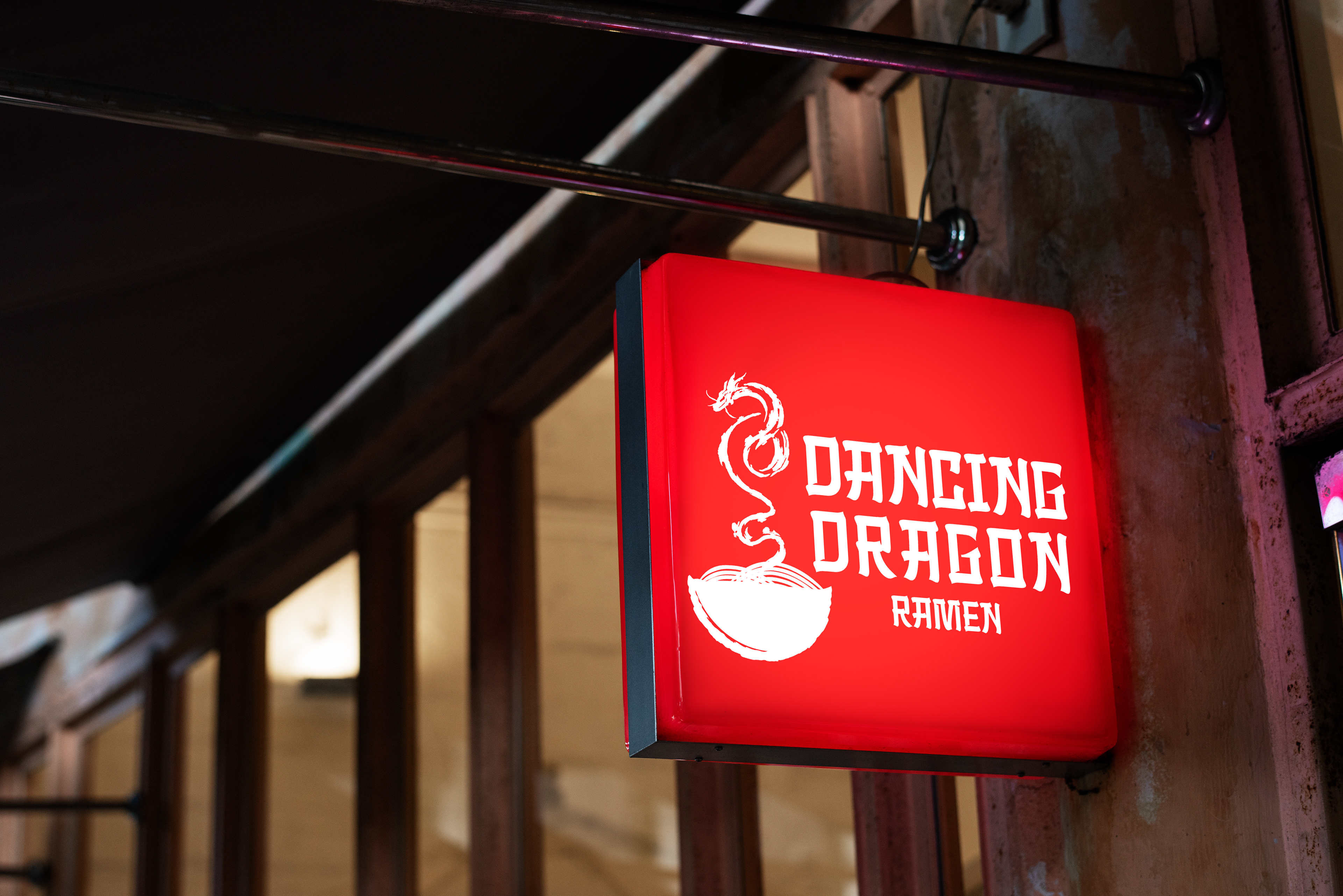 Dancing Dragon Signage