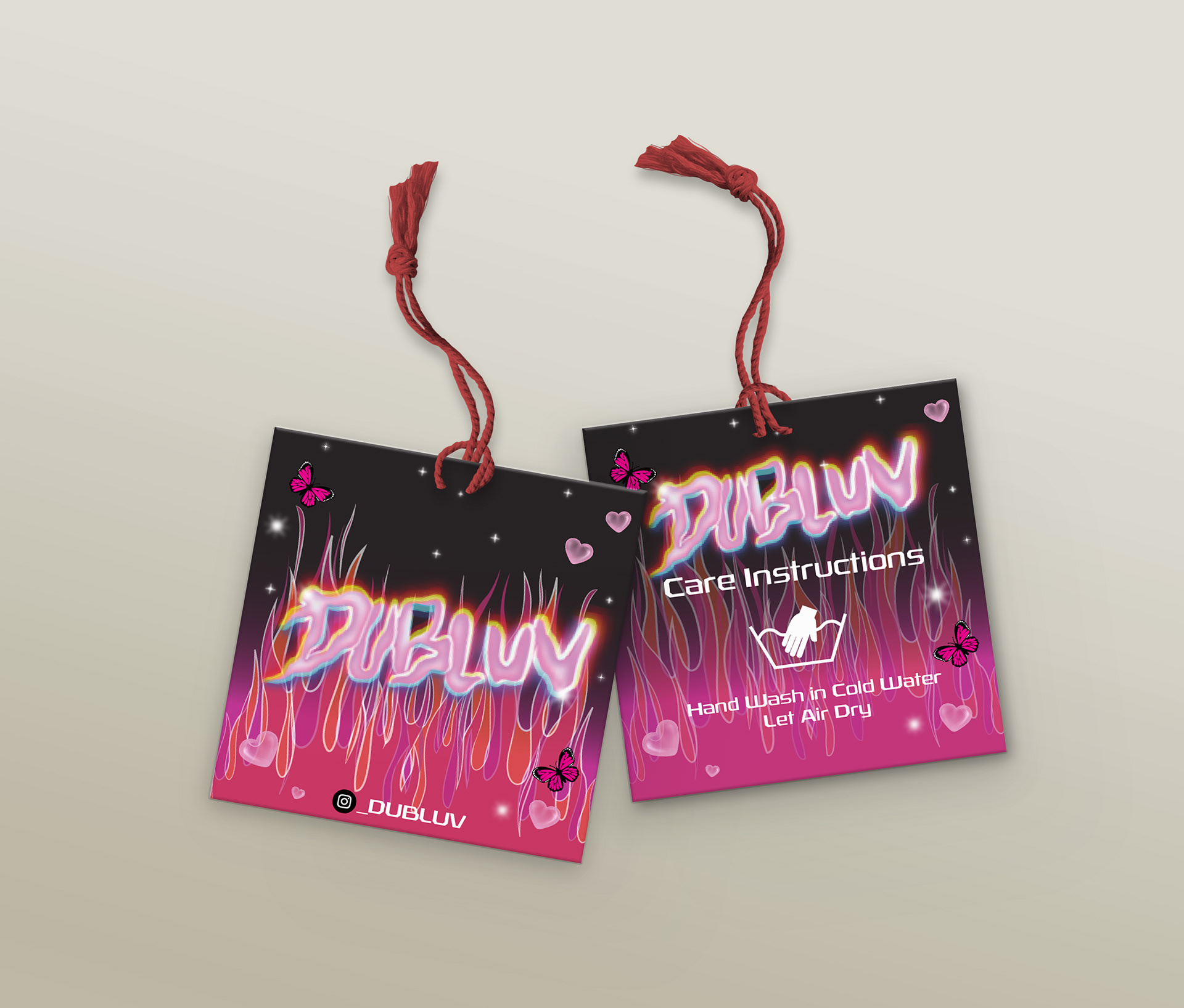 Dubluv Clothing Tags