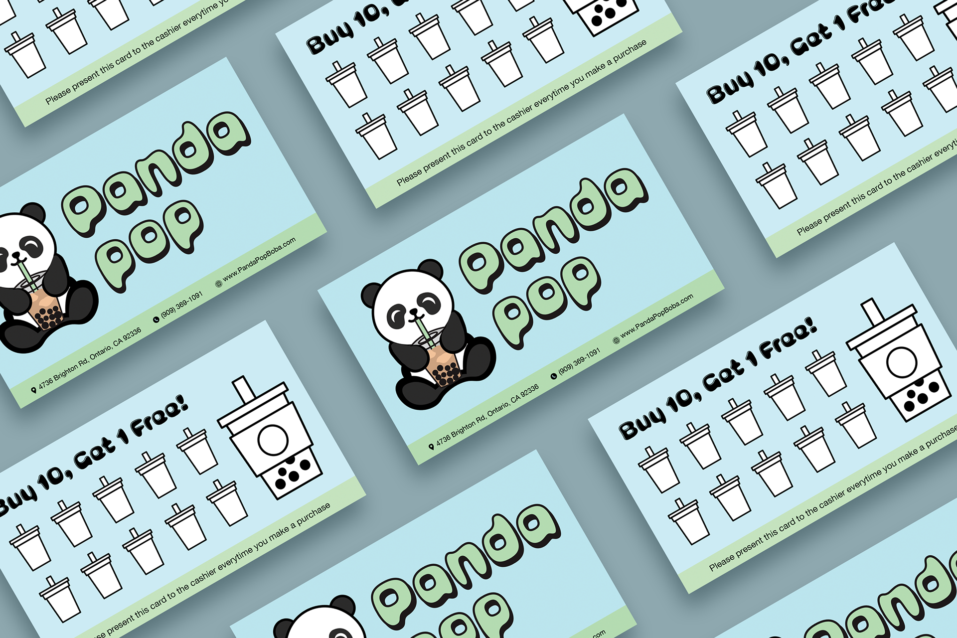 Panda Pop Cards