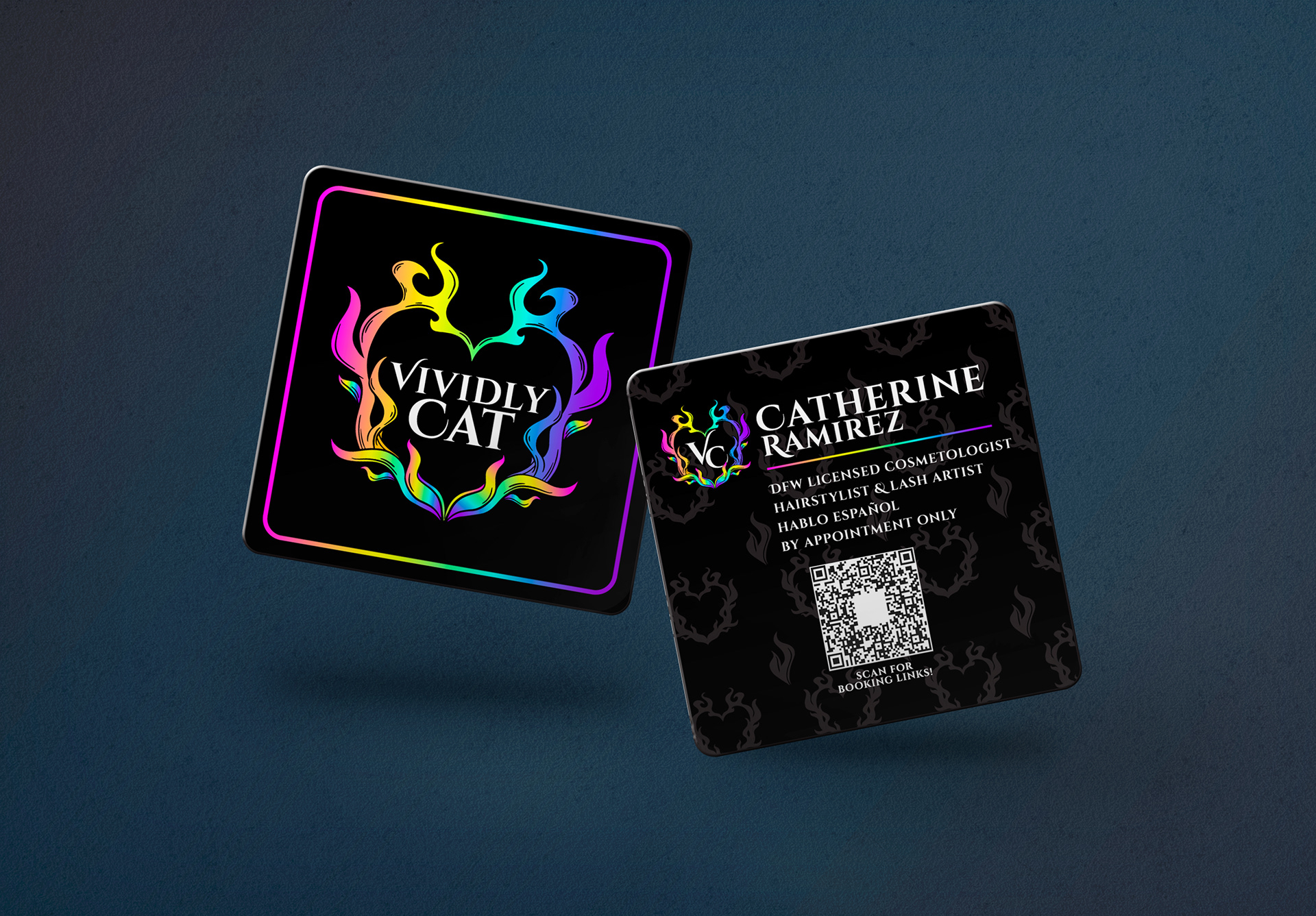 Vividly Cat Business Card