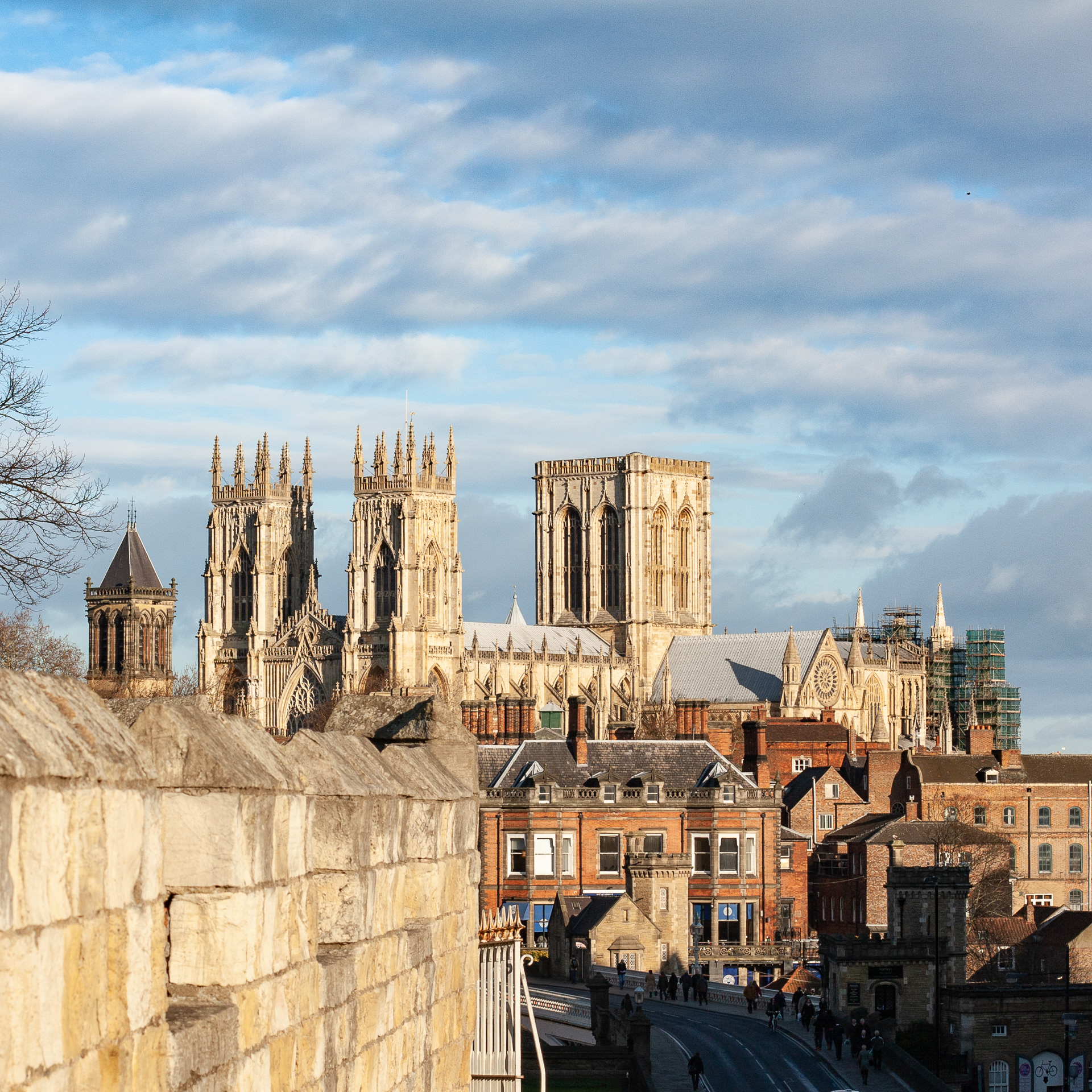 York Minster from the Roman Walls