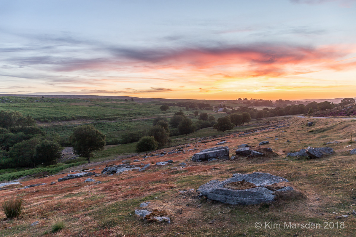Sunsetting over the Moors