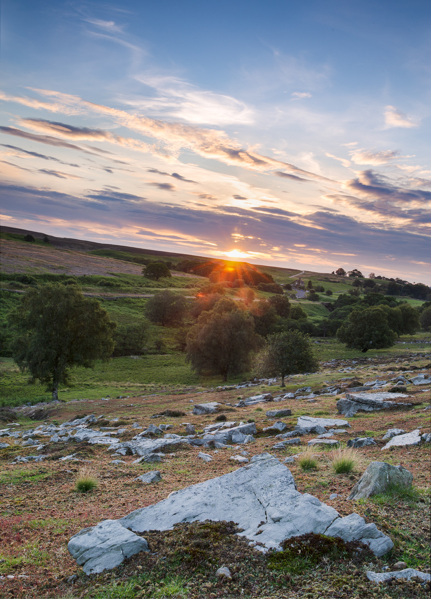 Sunsetting over the Moors