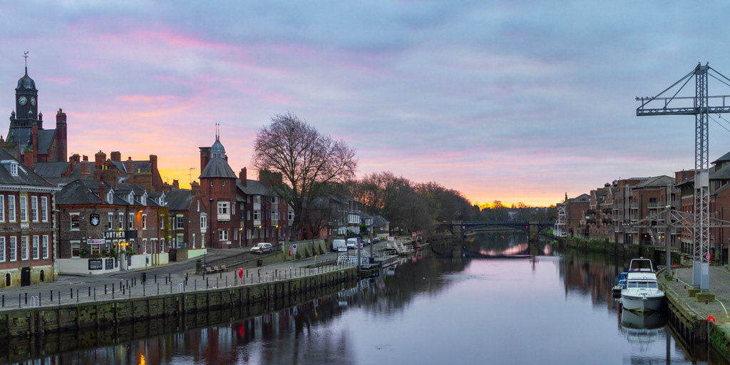Sunrise over the Ouse