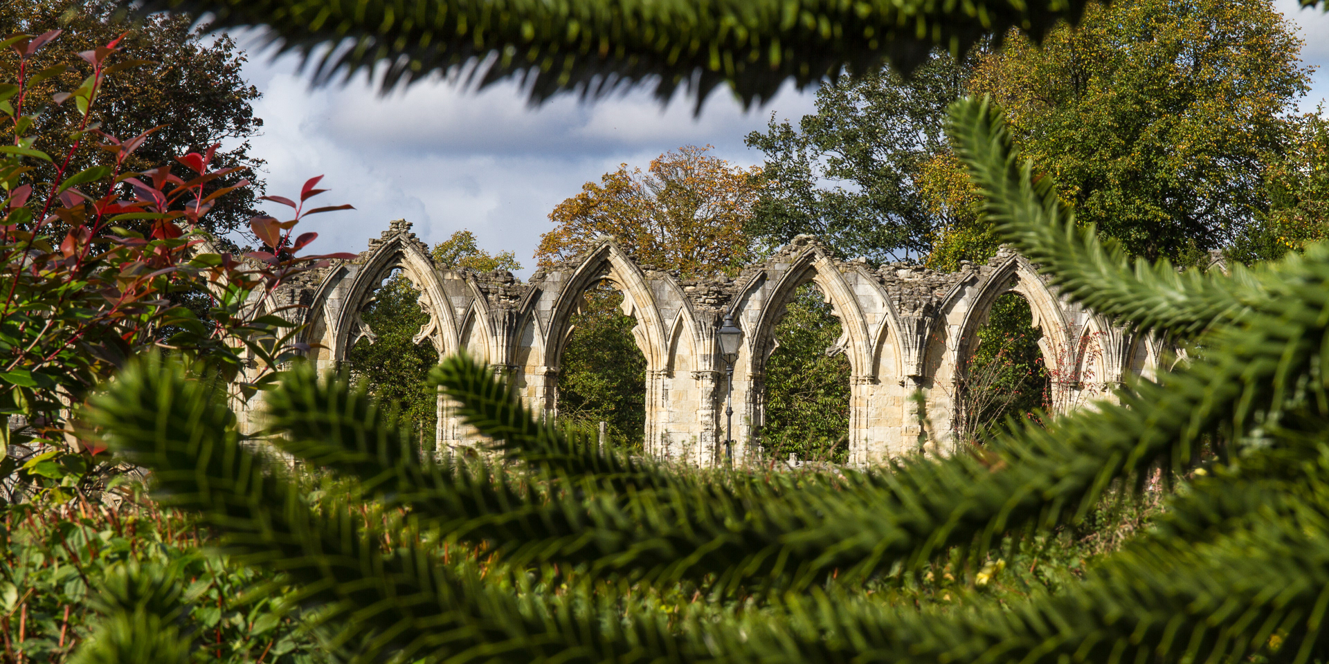 St Mary's Abbey - York - Was first built in 1088. The ruins we now see are all that remains of one of the wealthiest and most powerful Benedictine monasteries in England.