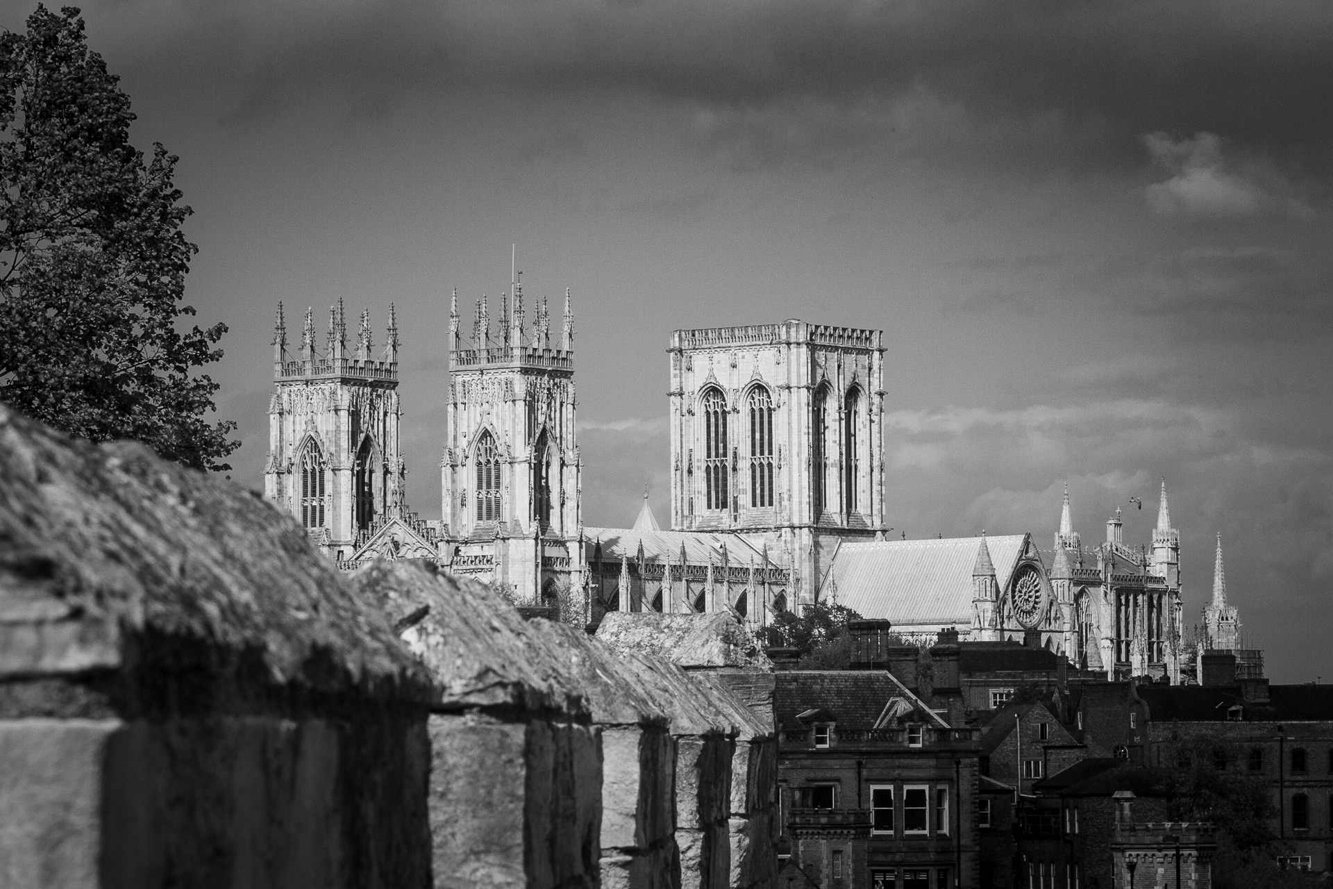 Beautifully lit York Minster