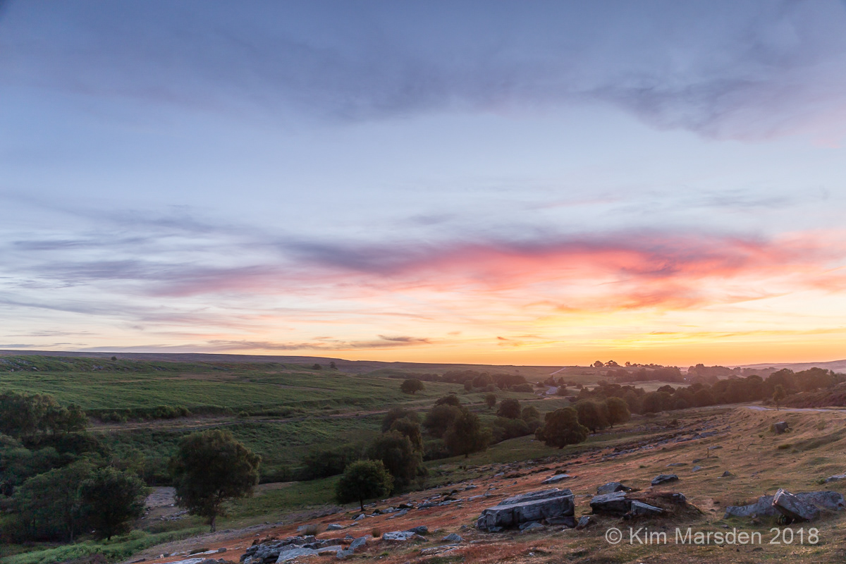 Sunsetting over the Moors