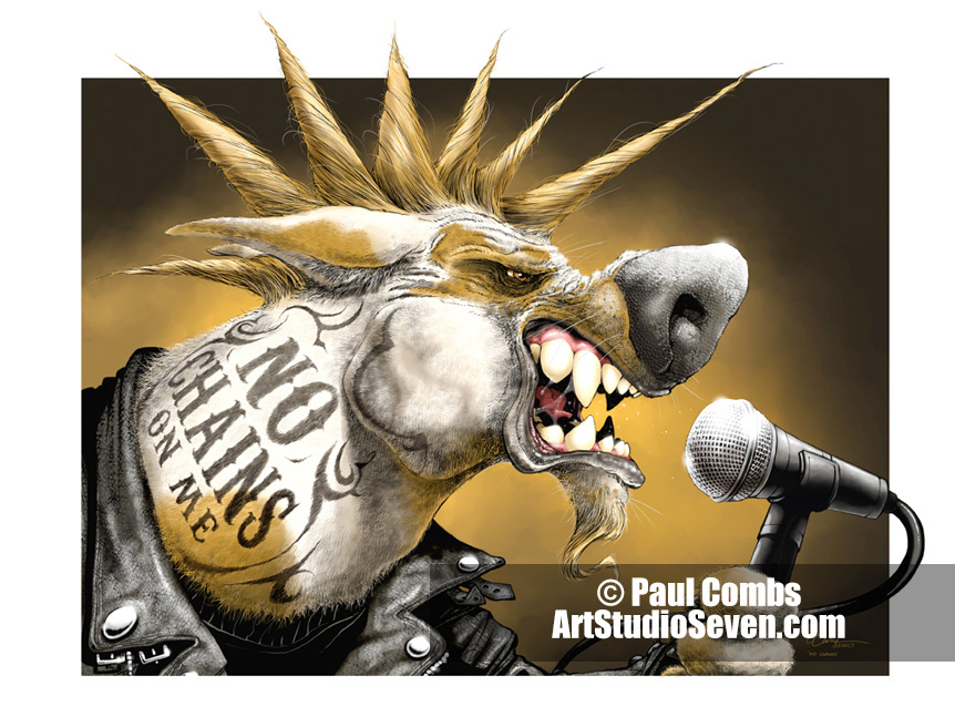 Pencil Drawing - Digitally Painted