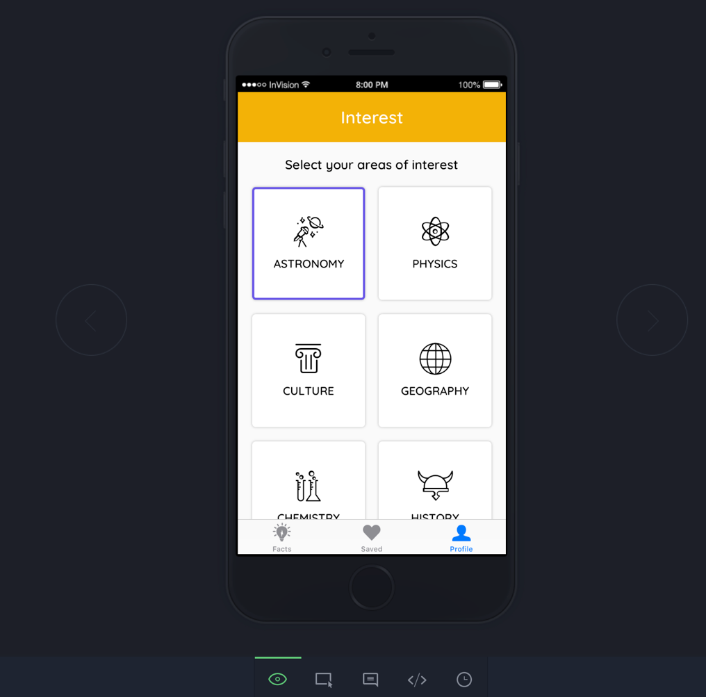 Screen preview made