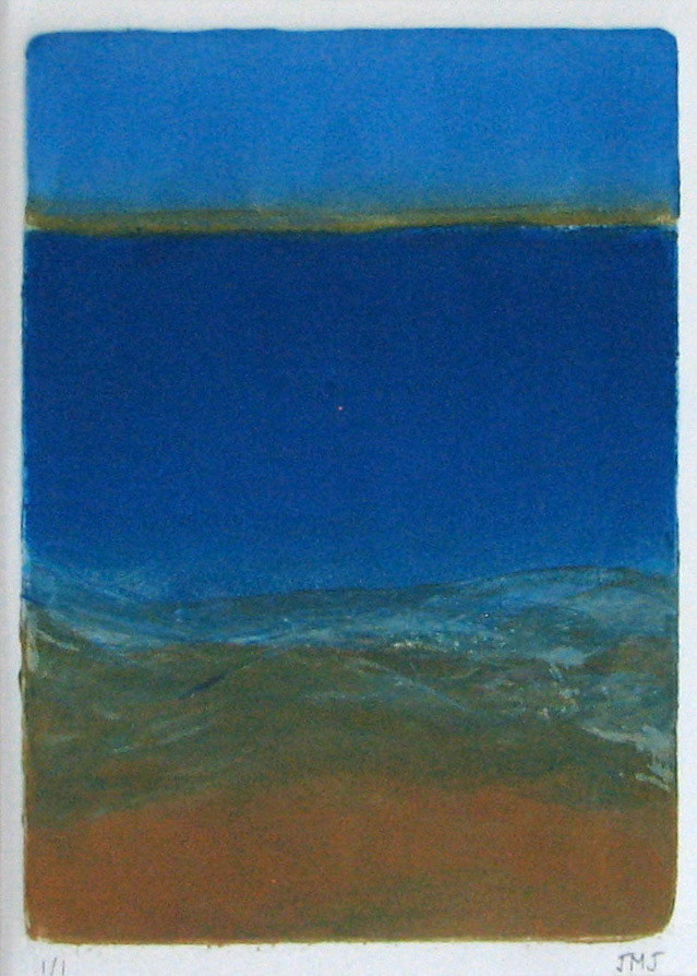 After the Storm, Monotype, 9" x 6"