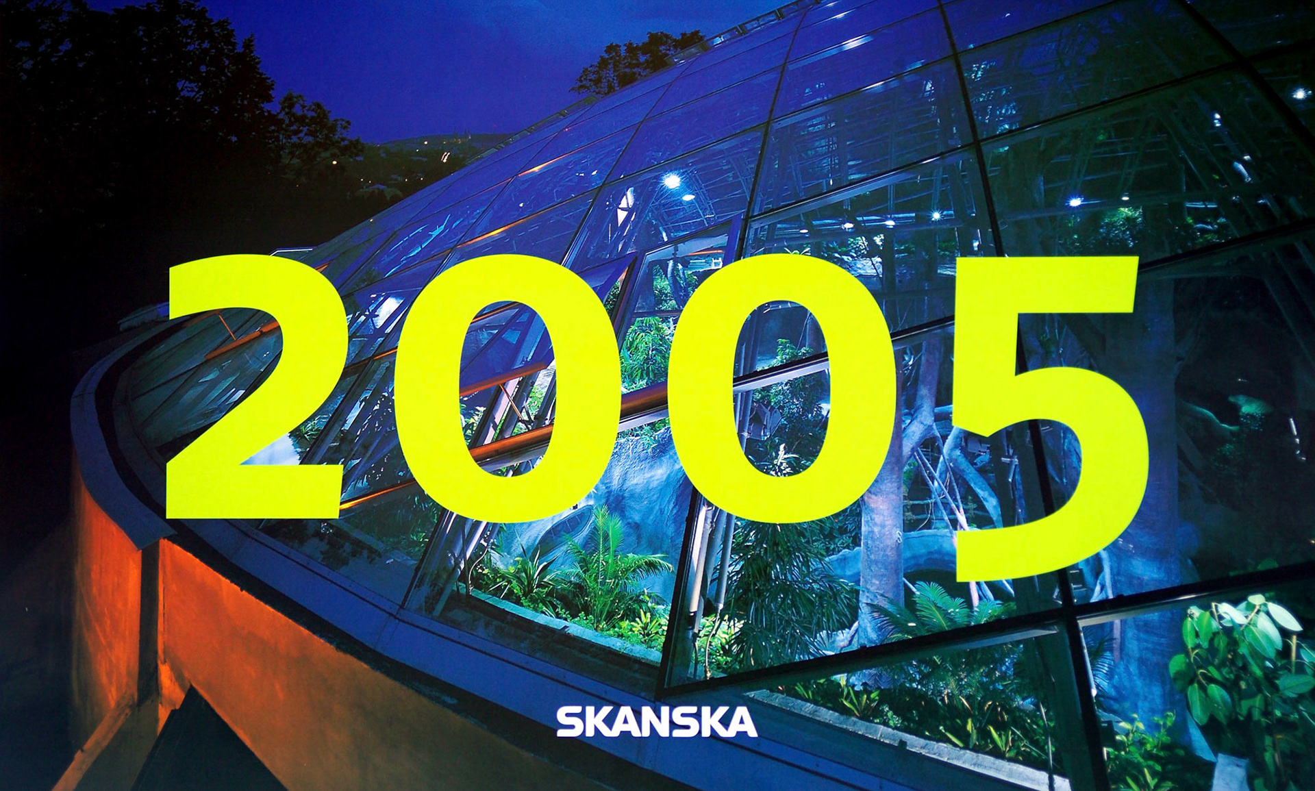 kalendář Skanska 2005