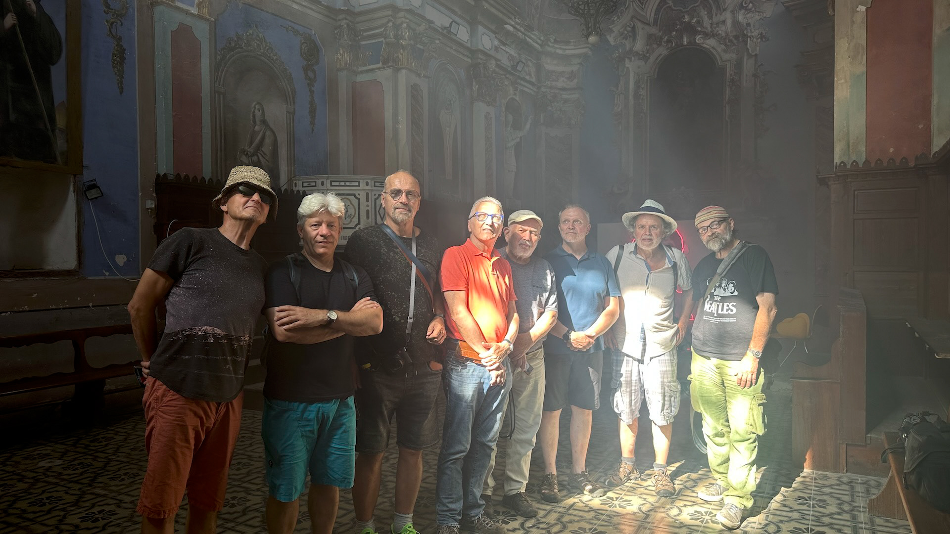 František, Broňa, Mirek F., Richard, Mirek H., Karel, Jan, Petr; Perinaldo, 09/25