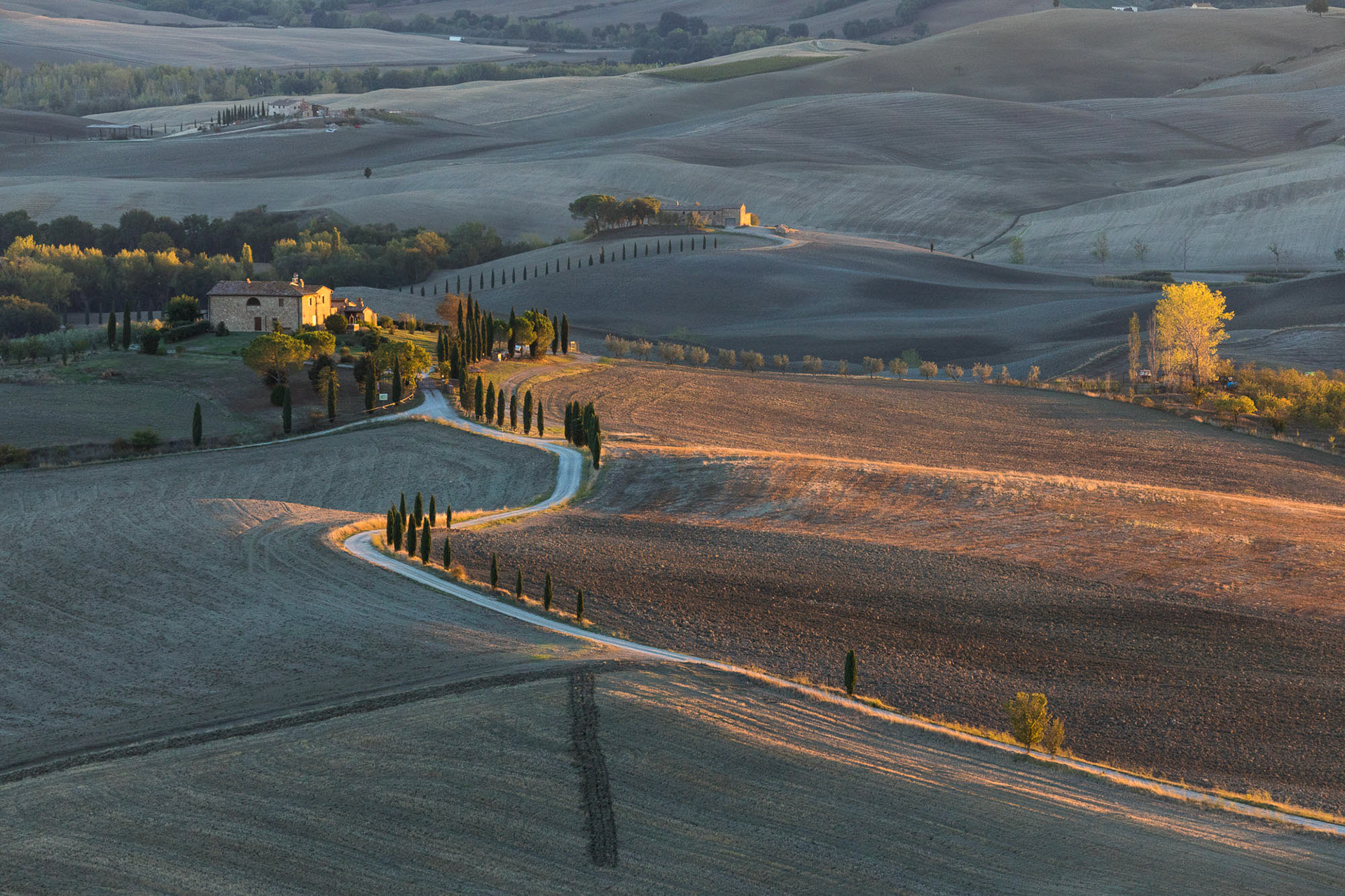 Val d'Orcia, Toscana, Italy