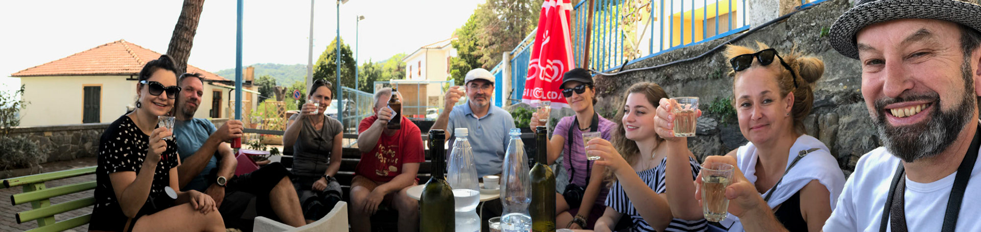 Sandra, Michal, Katka, Karel, Dan, Lenka, Eliška, Petra a Štěpán; Villatalla, 09/2022