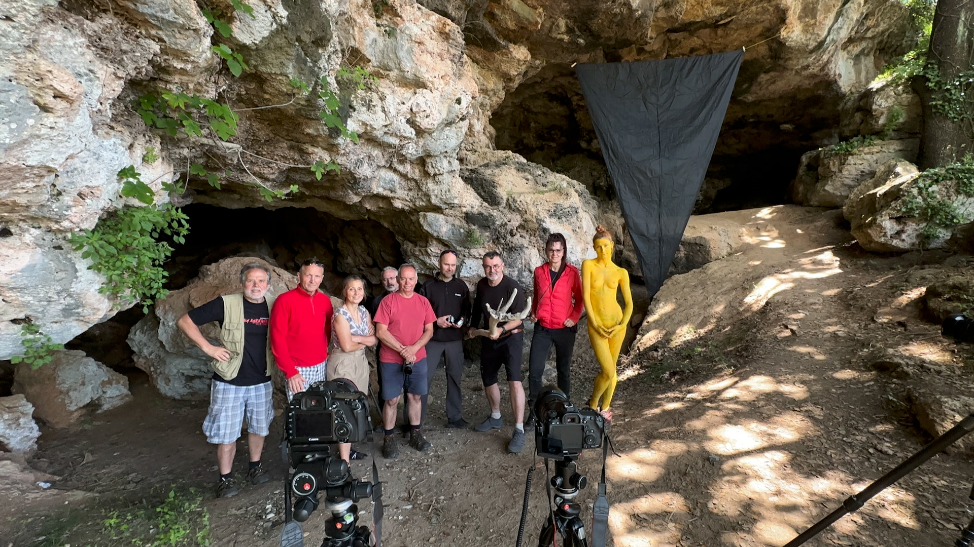 Jan, František, Magdaléna, Pavel, Dalibor, Milan, Dan, Irena, Bára; Borgio Verezzi, 05/24