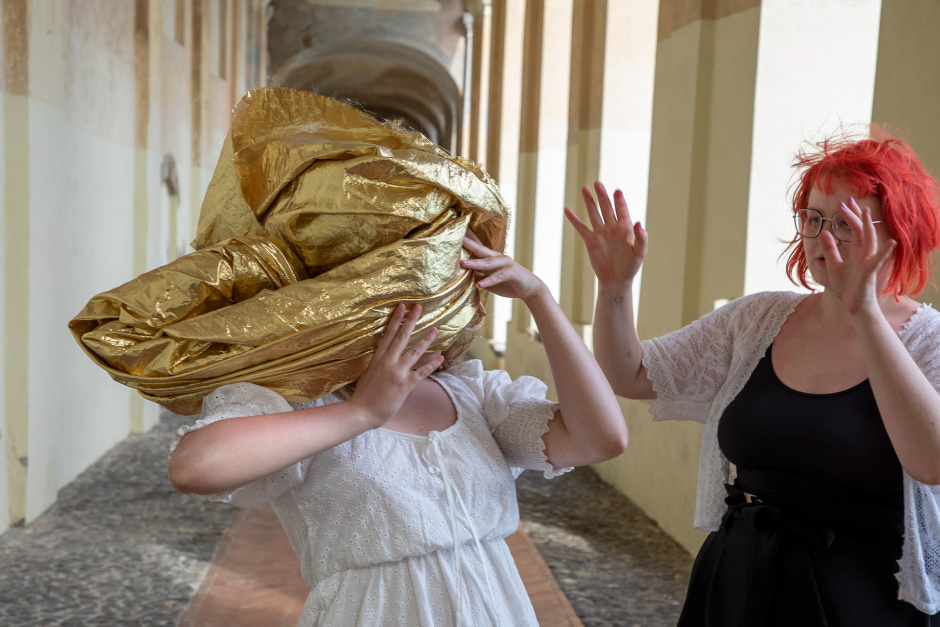 Eliška a Klára, loggia Imperia, 06/2021