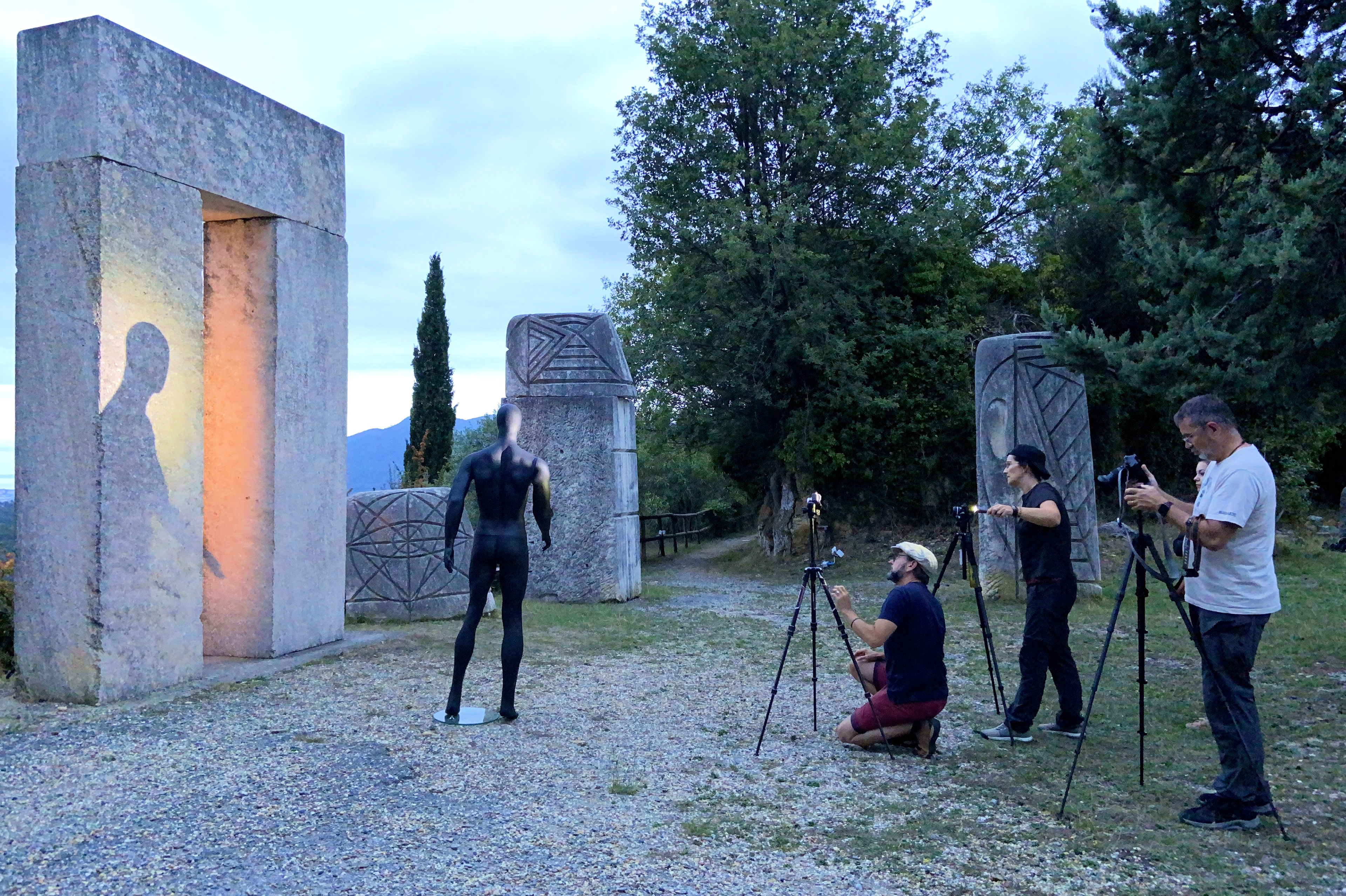 android, Štěpán, Lenka, Sandra a Dan; Vallone, 09/2022