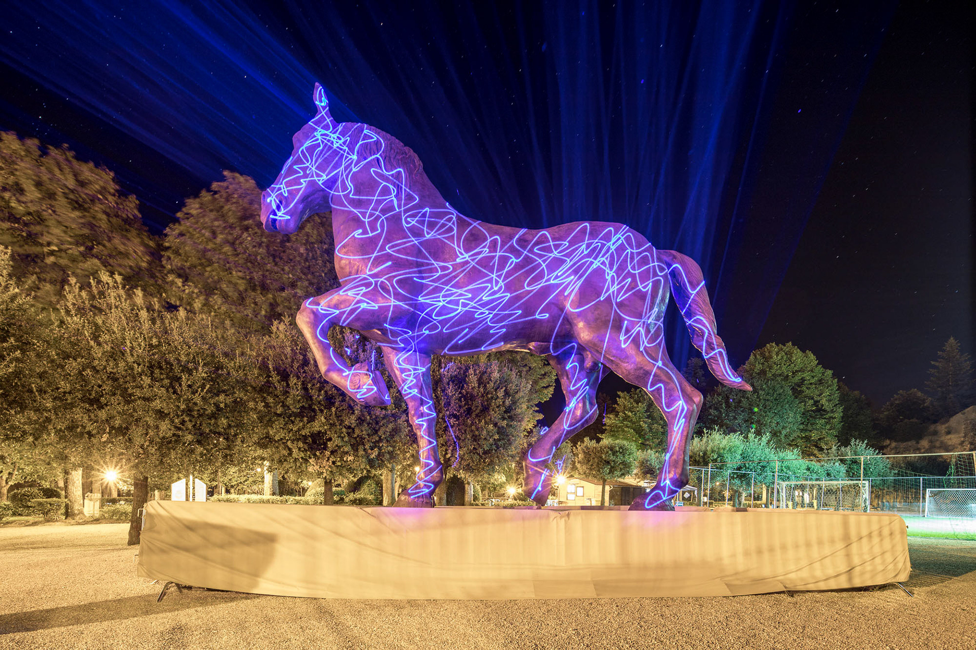 il cavallo di Leonardo, 2017