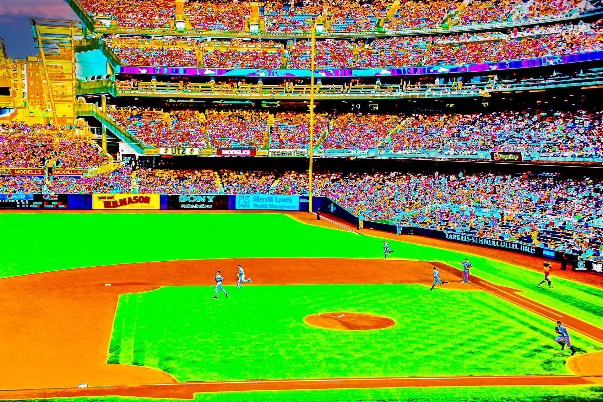 Taking The Field (Yankee Stadium)