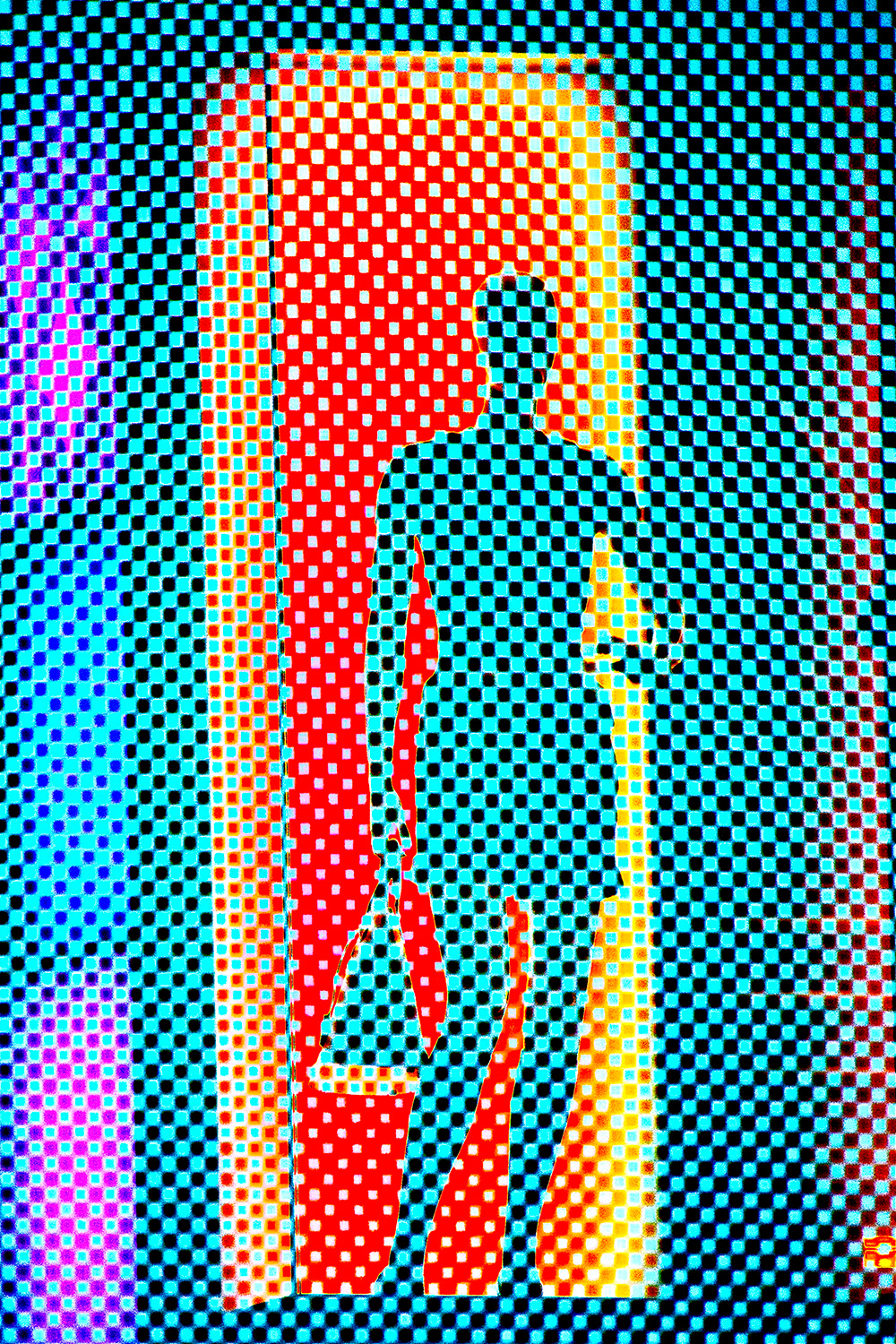 Polka Dots Are The New Black (Louis Vuitton store window NYC)