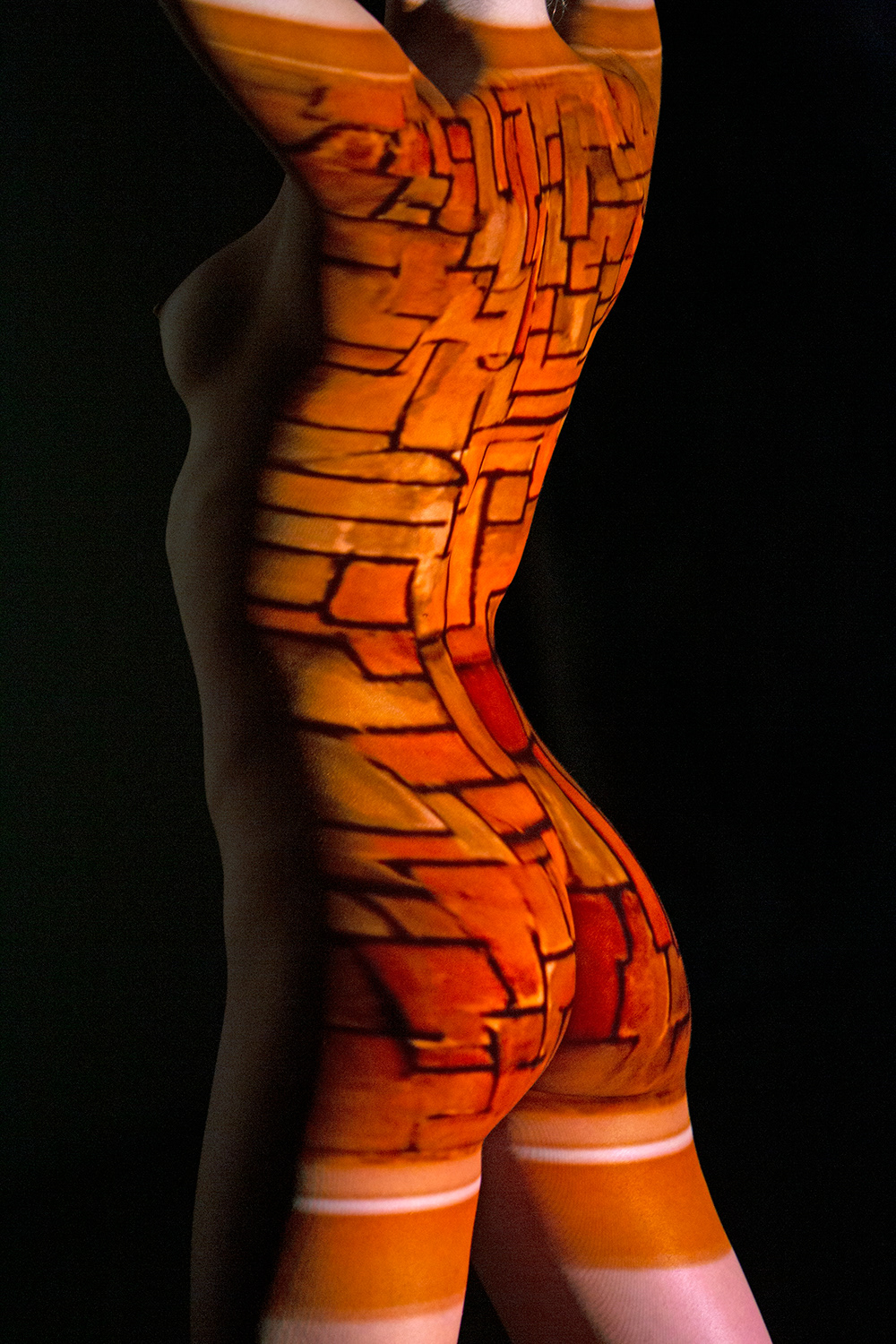 Human Mosaic (Piet Mondrian)