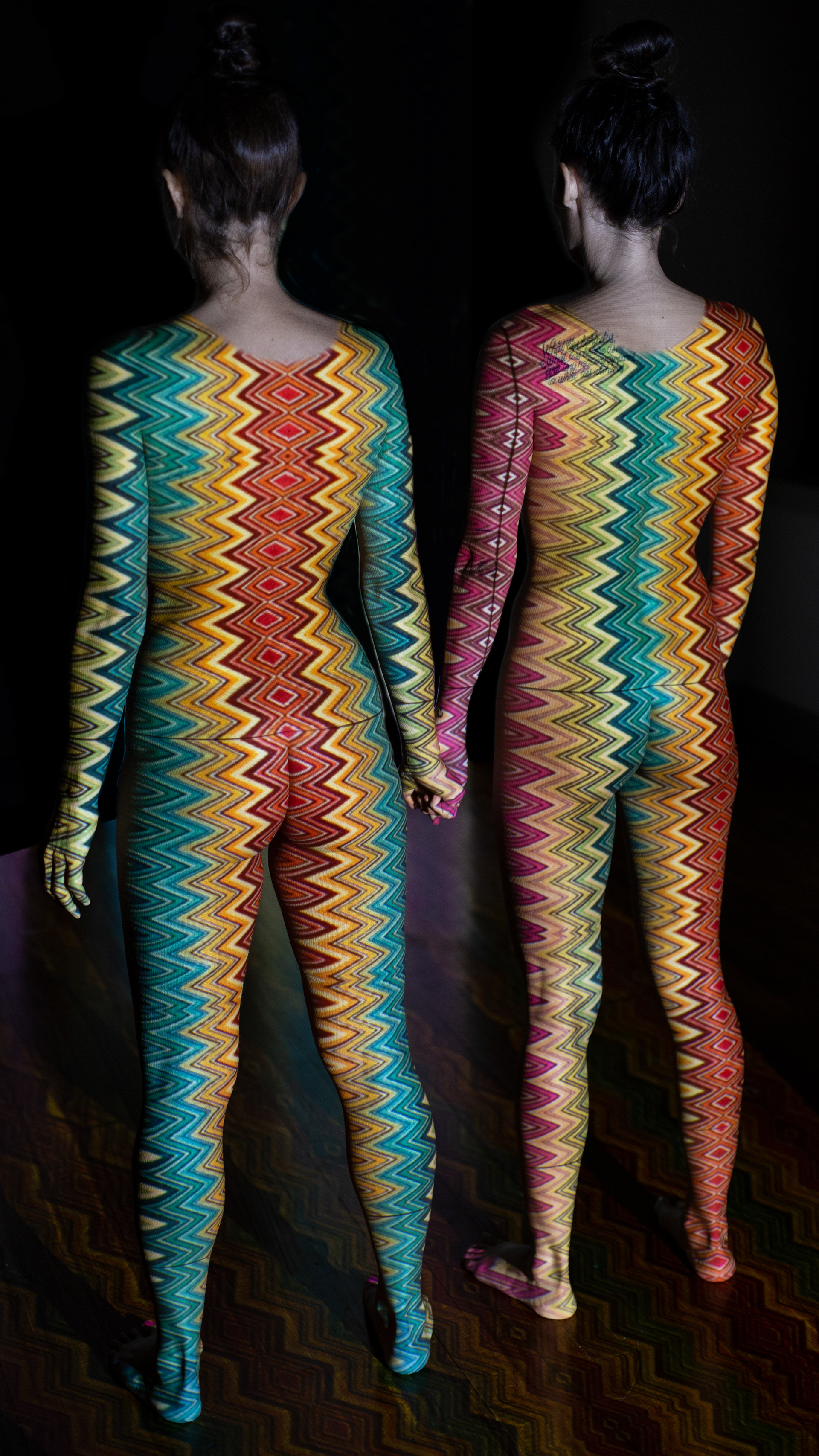 Virtual Jumpsuits (100% Nude) (Practicing for Virtual Gucci shoots)