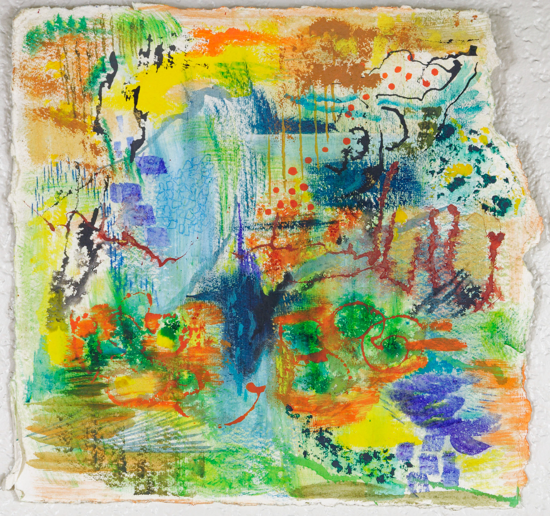 Untitled1359 2022 - Multi Media on Rag Paper 32 x 31cm (_DSC1359)