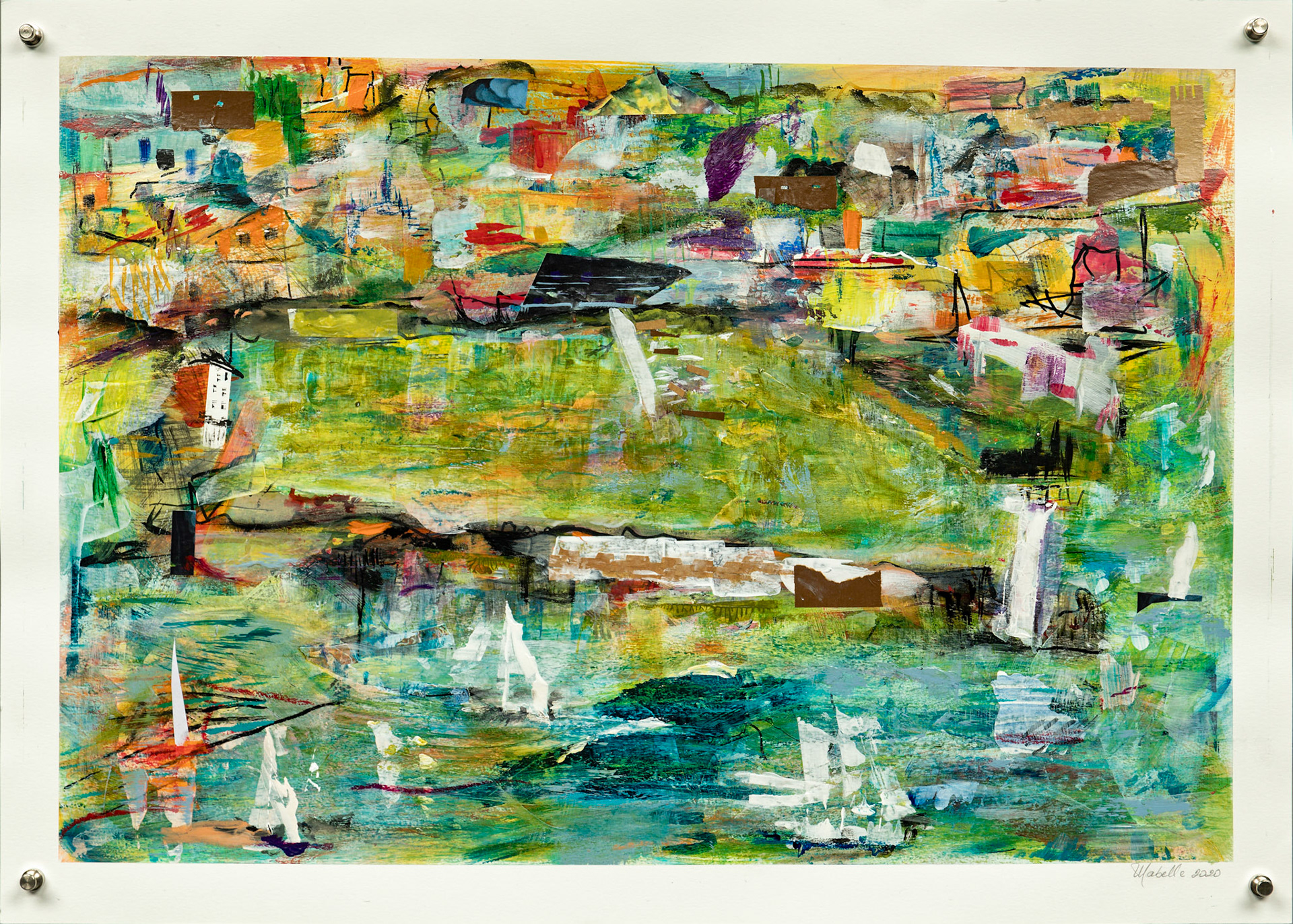 Howth 2023 Mixed Media on Watercolor Paper (_DSC99004)