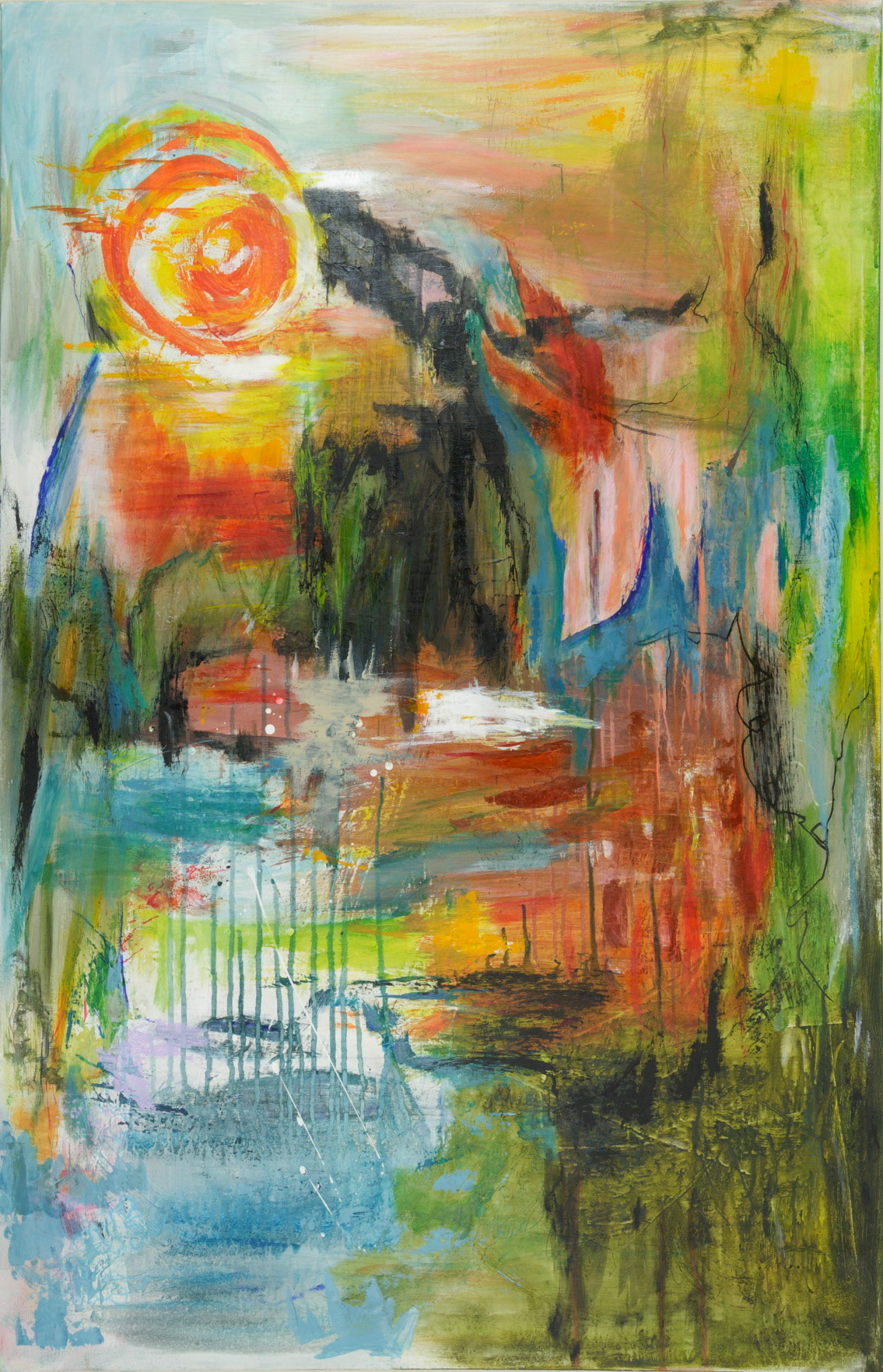 Laguna 2020 - Acrylic on Canvas 117 x 75cm (_DSC1476)