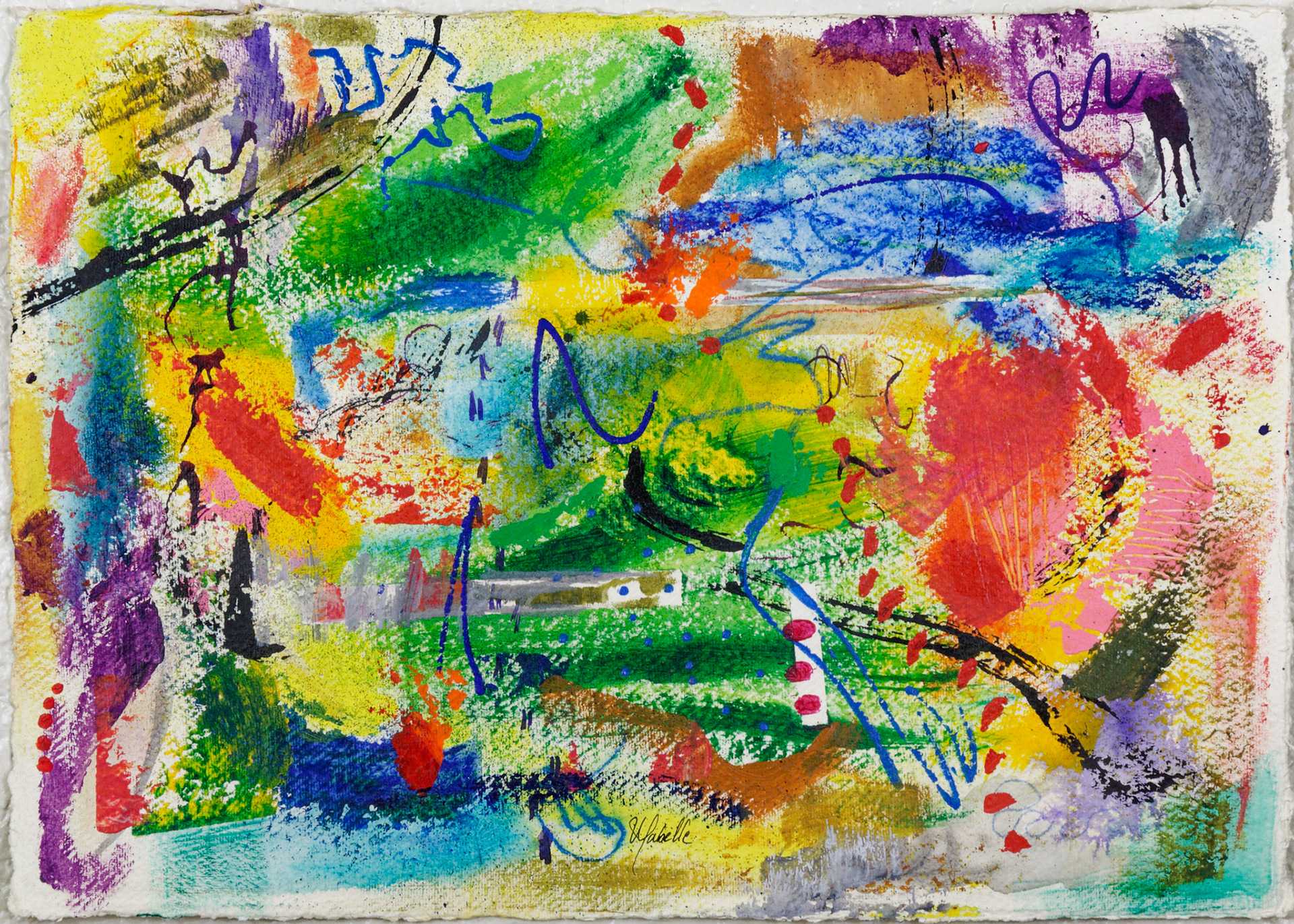 Untitled1355 - Multi Media on Rag Paper 43 x 30cm (_DSC1355)