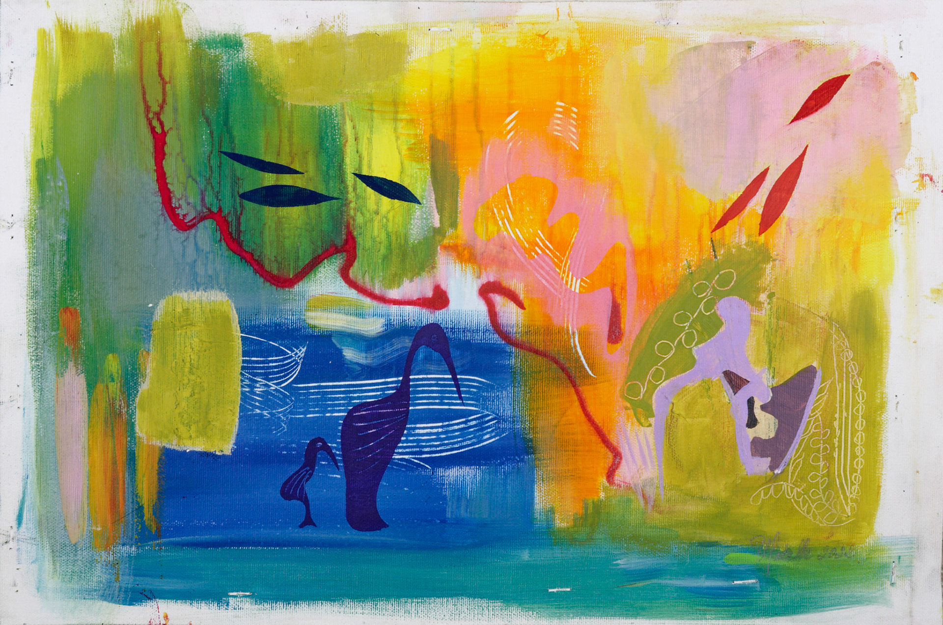 The Watch - Acrylic on Canvas 42 x 30cm (_DSC1356)