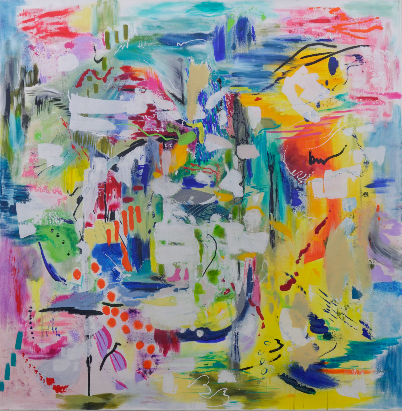 Viviana - Acrylic on Canvas 100 x 100cm (_DSC1430)